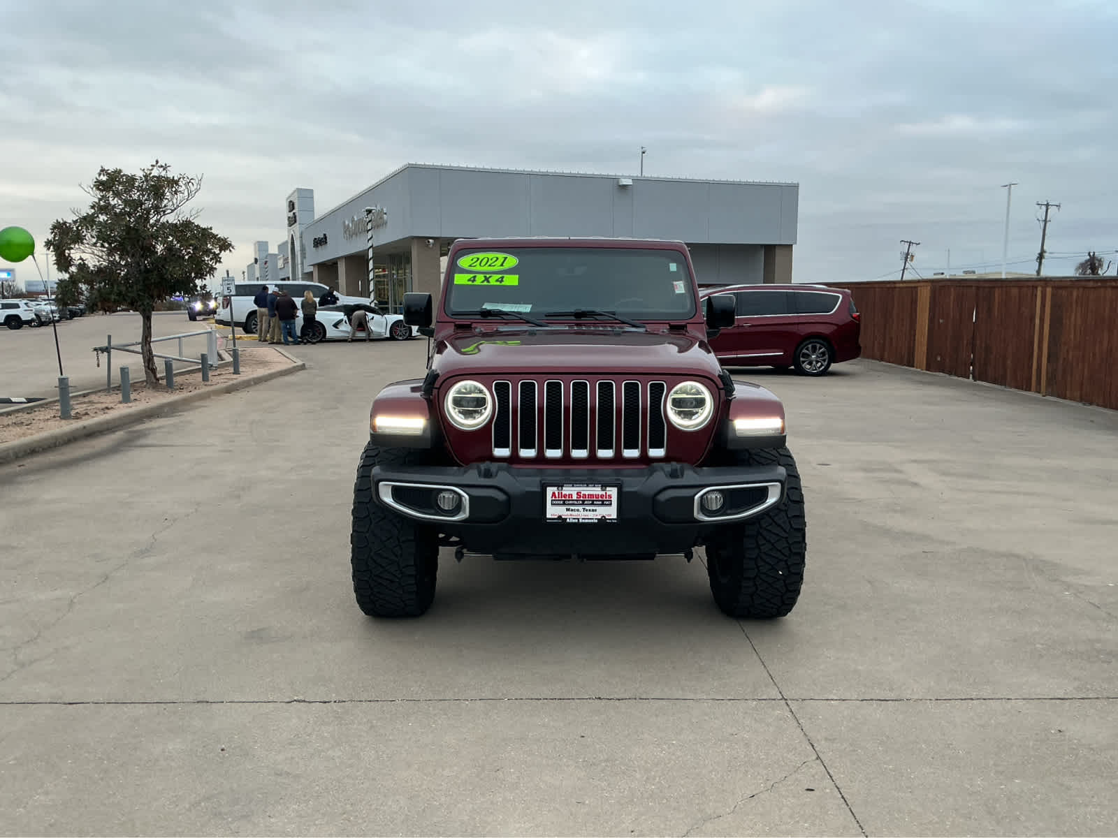 Used Car 2021 Jeep Wrangler  Unlimited Sahara For Sale Under $40,000 In Waco, Texas