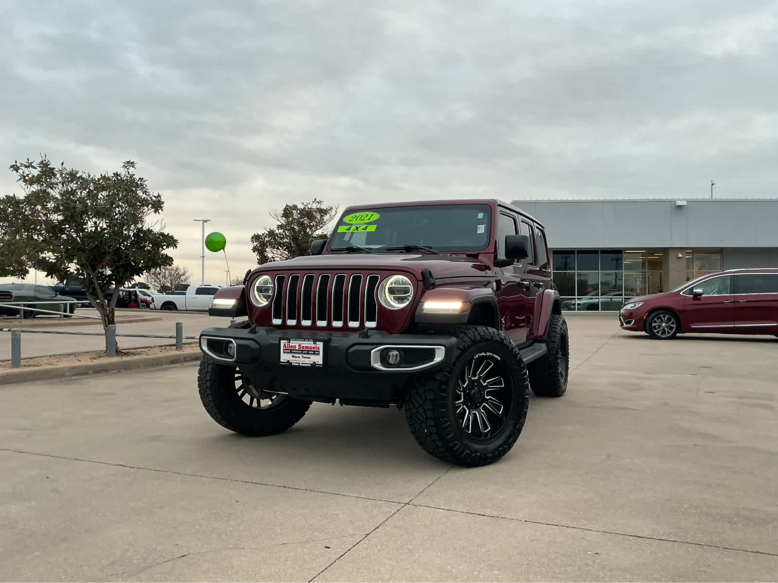 Used Car 2021 Jeep Wrangler  Unlimited Sahara For Sale Under $40,000 In Waco, Texas