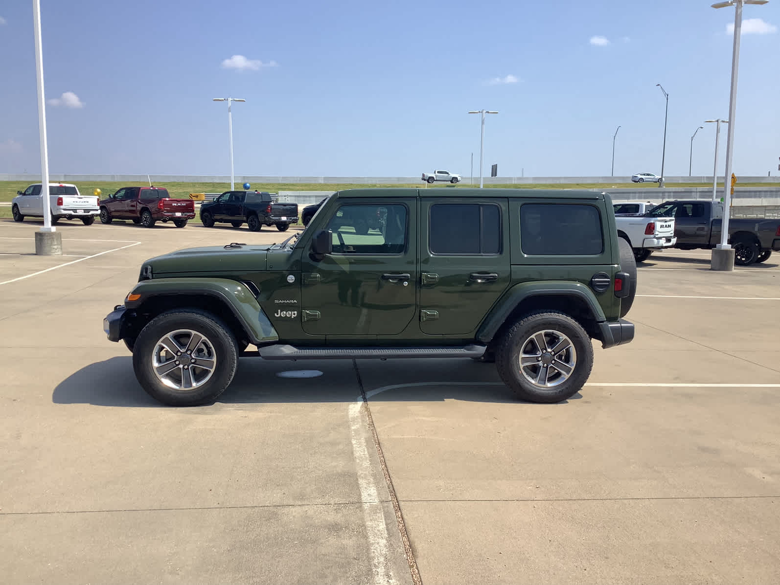 Used Car 2021 Jeep Wrangler  Unlimited Sahara For Sale In Waco, Texas