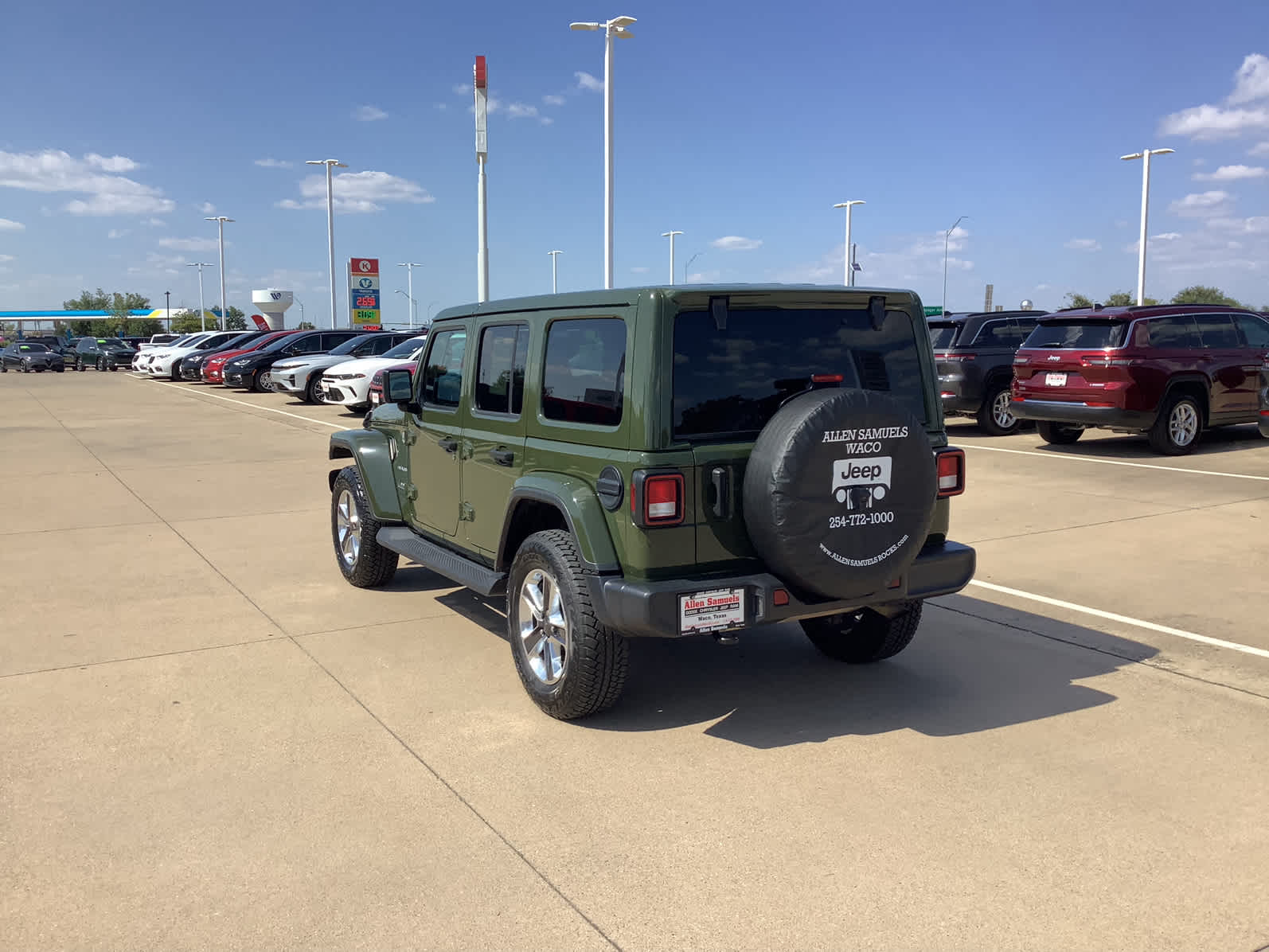 Used Car 2021 Jeep Wrangler  Unlimited Sahara For Sale Under $40,000 In Waco, Texas