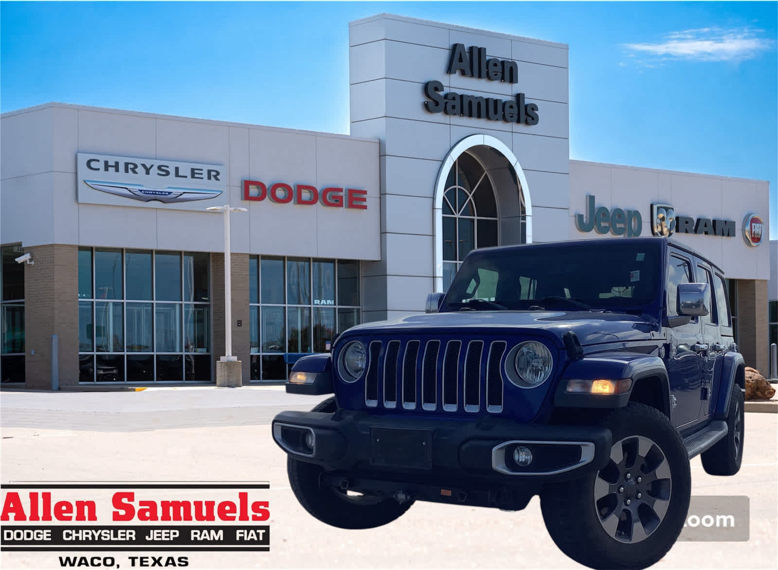 Used Car 2018 Jeep Wrangler Unlimited  Sahara For Sale In Waco, Texas