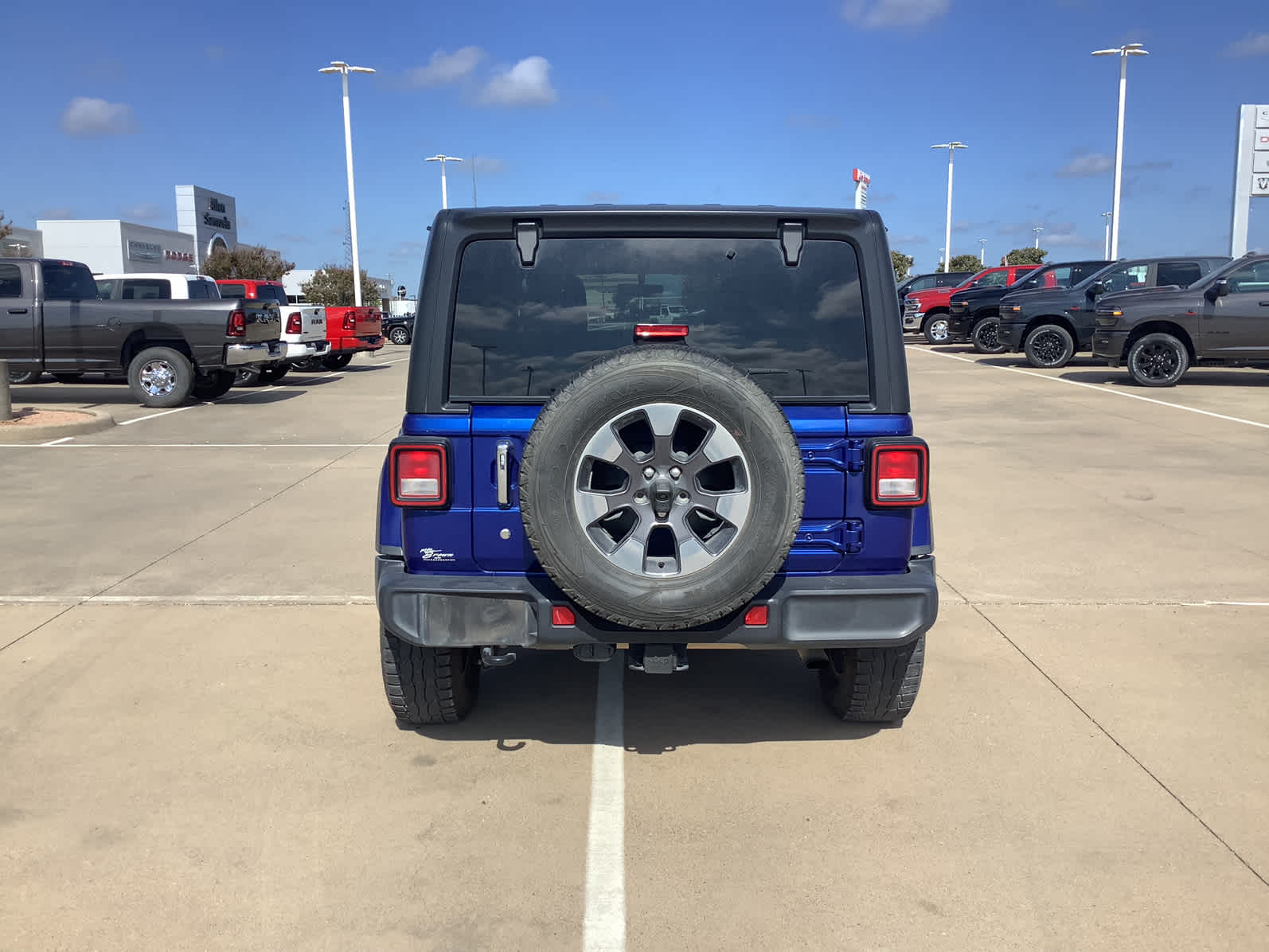 Used Car 2018 Jeep Wrangler Unlimited  Sahara For Sale In Waco, Texas