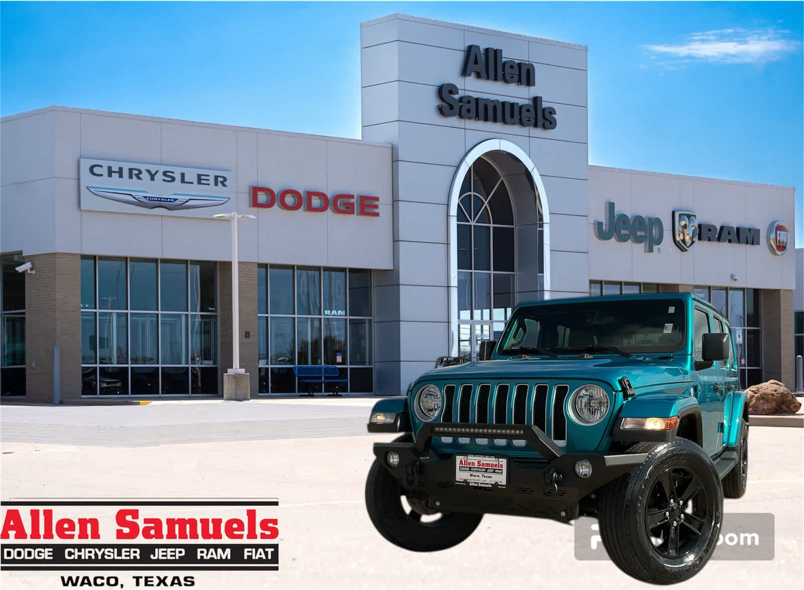Used Car 2020 Jeep Wrangler Unlimited  Sahara For Sale Under $30,000 In Waco, Texas