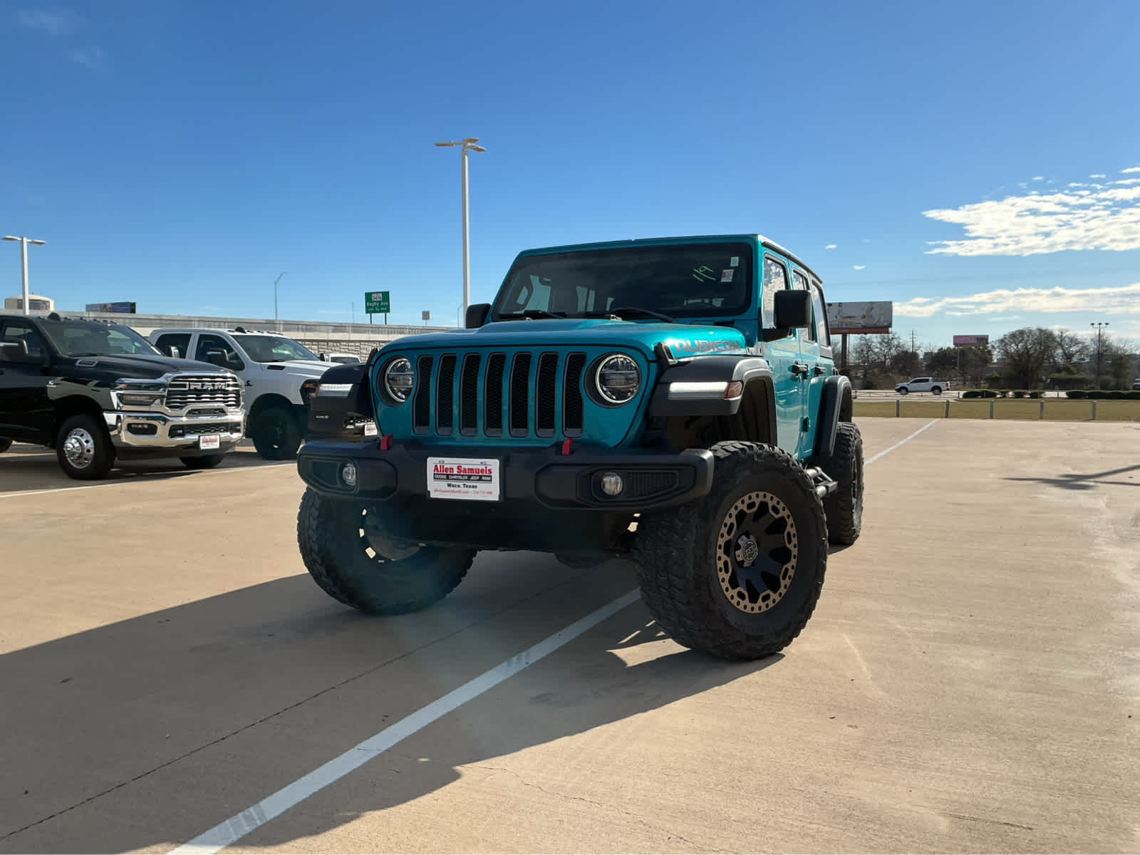 Used Car 2020 Jeep Wrangler Unlimited  Rubicon For Sale Under $40,000 In Waco, Texas