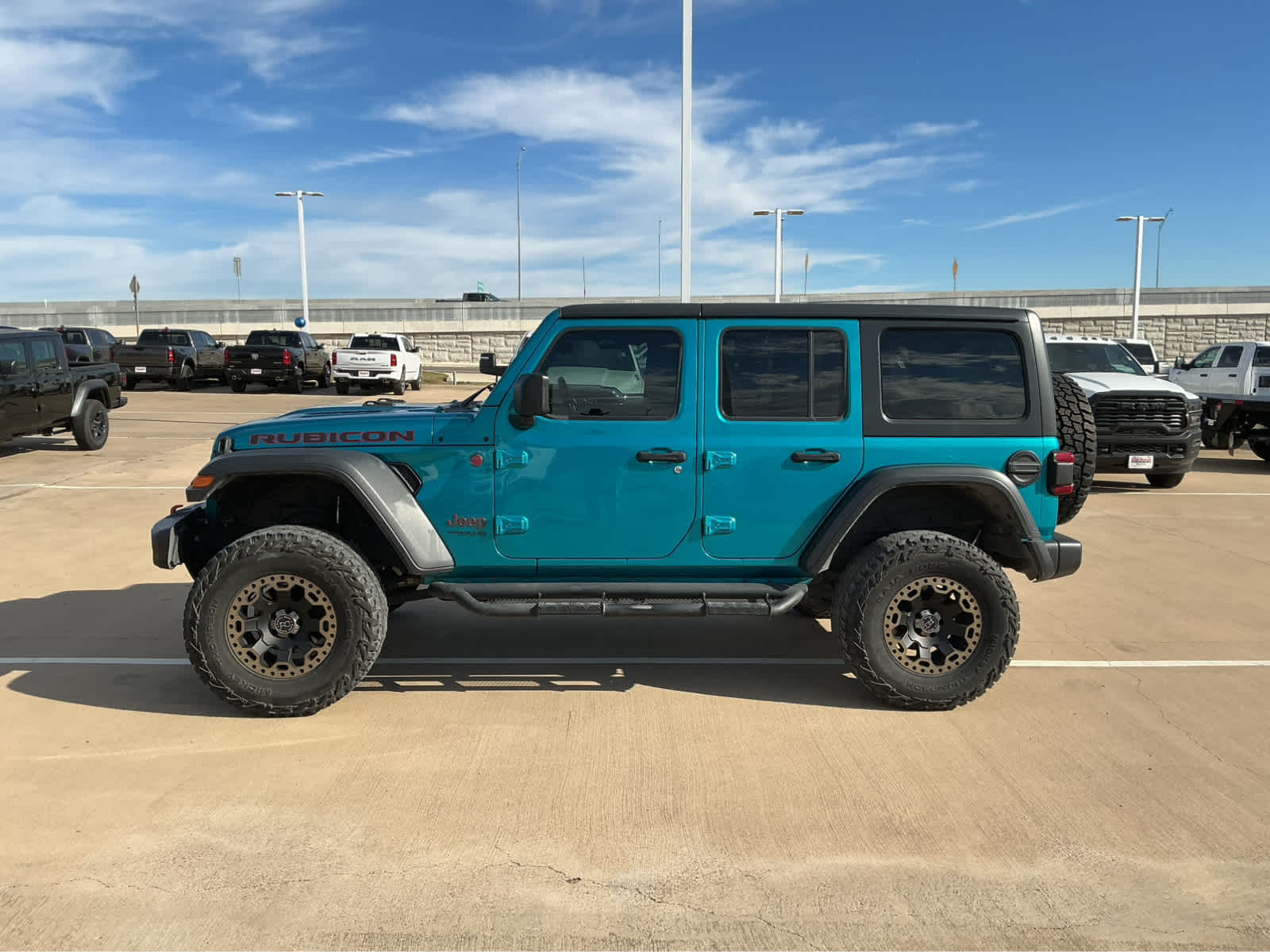 Used Car 2020 Jeep Wrangler Unlimited  Rubicon For Sale Under $40,000 In Waco, Texas