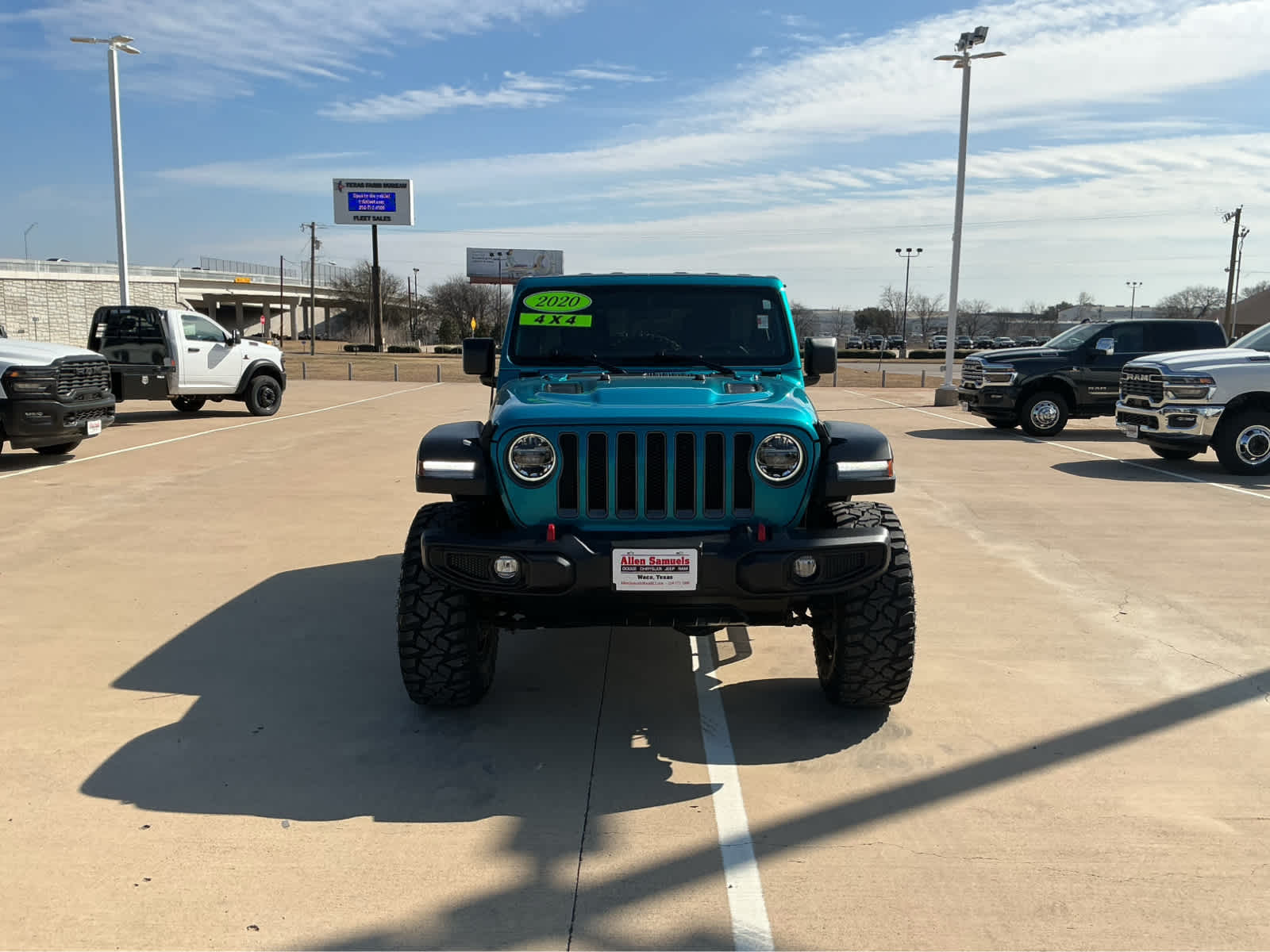 Used Car 2020 Jeep Wrangler Unlimited  Rubicon For Sale Under $35,000 In Waco, Texas