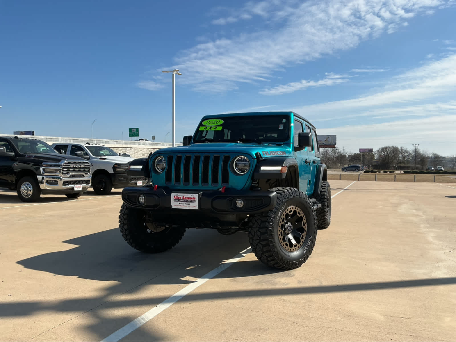 Used Car 2020 Jeep Wrangler Unlimited  Rubicon For Sale Under $35,000 In Waco, Texas