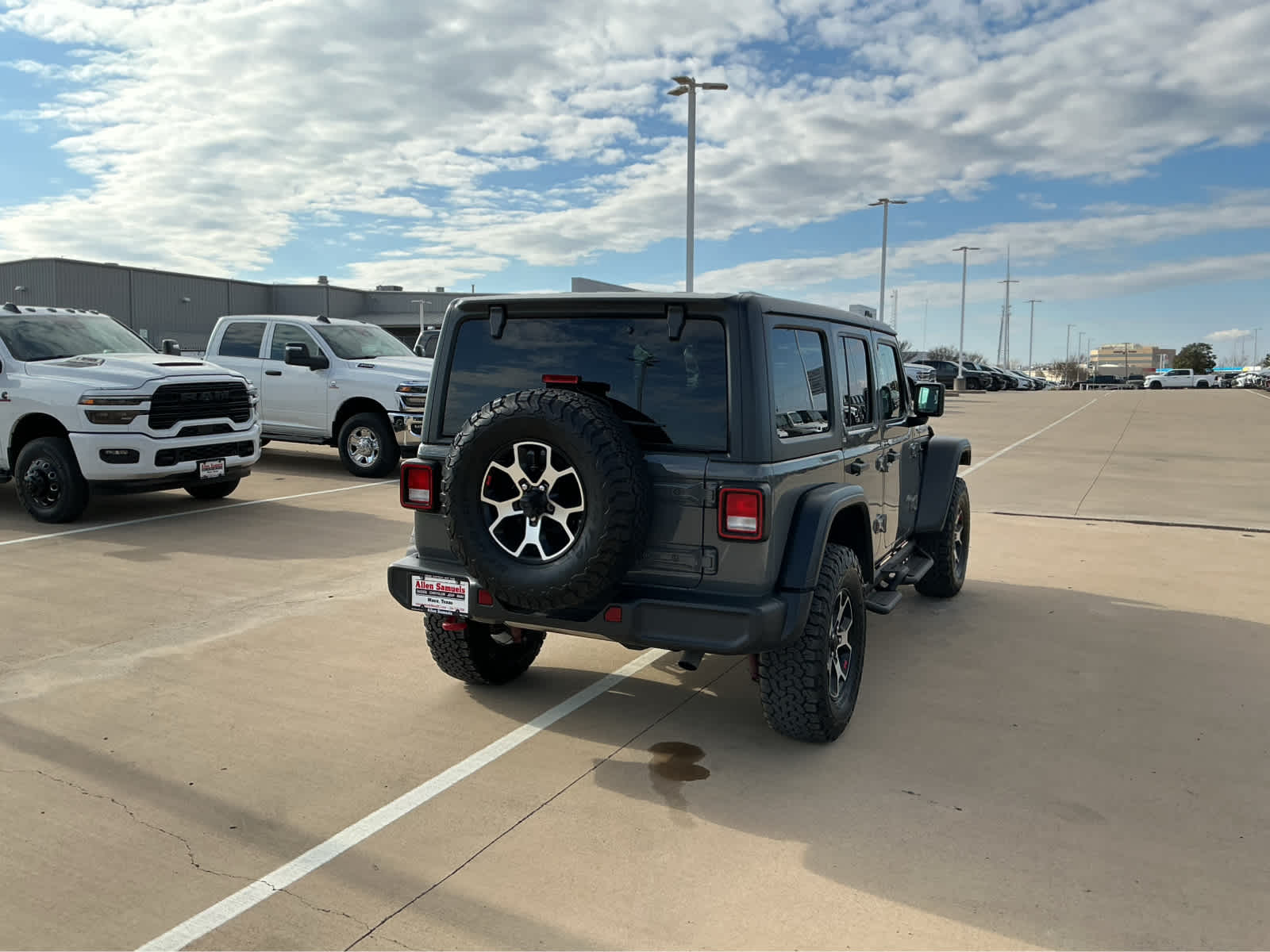 Used Car 2020 Jeep Wrangler Unlimited  Rubicon For Sale Under $50,000 In Waco, Texas