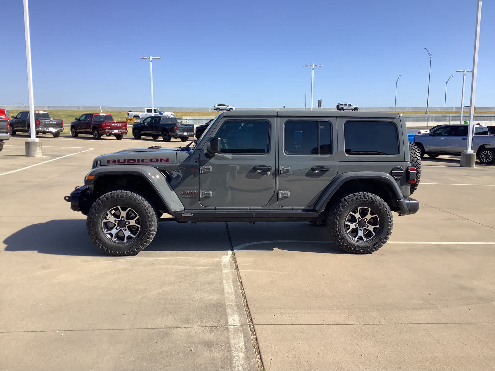 Used Car 2020 Jeep Wrangler Unlimited  Rubicon For Sale Under $50,000 In Waco, Texas