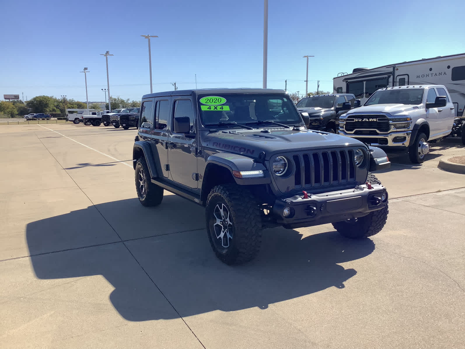 Used Car 2020 Jeep Wrangler Unlimited  Rubicon For Sale Under $50,000 In Waco, Texas