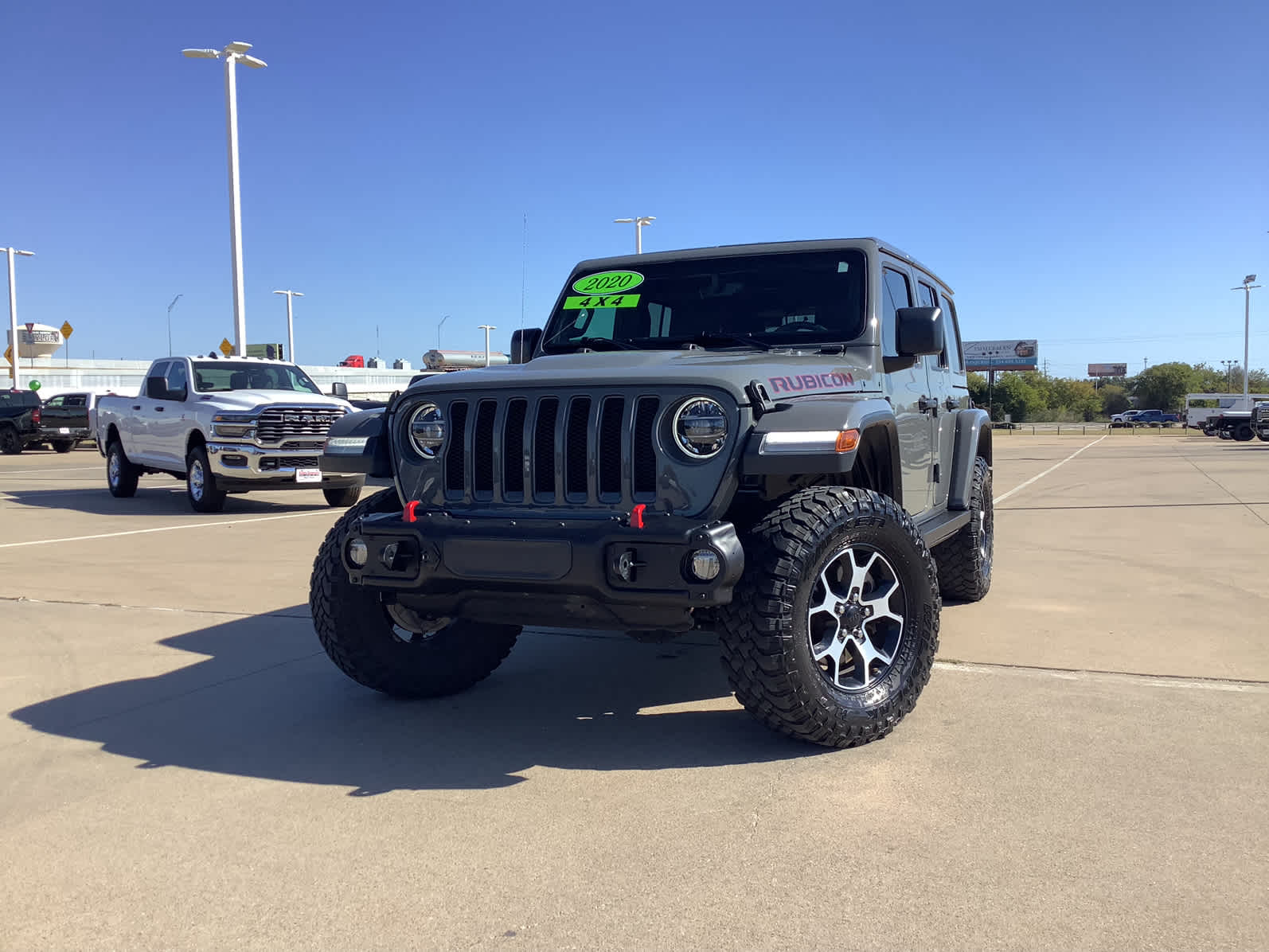 Used Car 2020 Jeep Wrangler Unlimited  Rubicon For Sale Under $50,000 In Waco, Texas