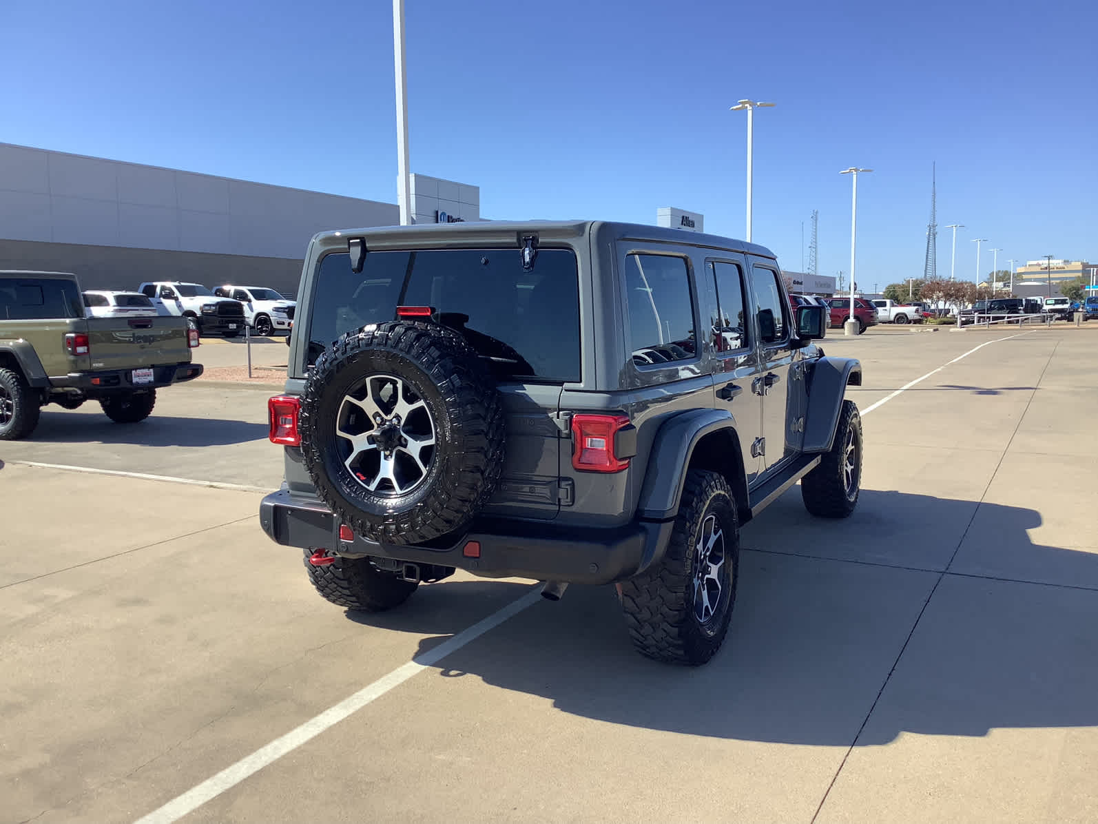 Used Car 2020 Jeep Wrangler Unlimited  Rubicon For Sale Under $50,000 In Waco, Texas