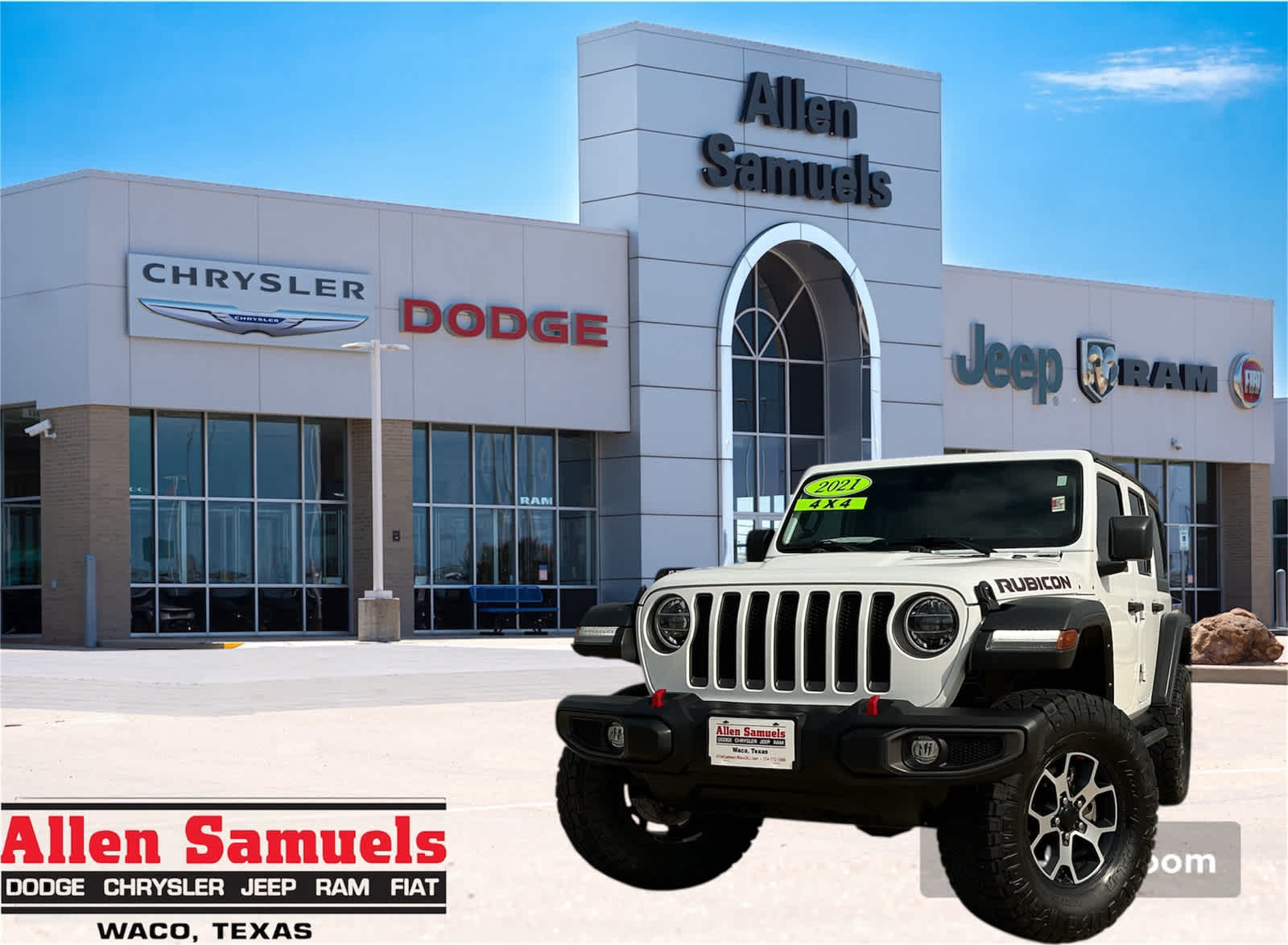 Used Car 2021 Jeep Wrangler  Unlimited Rubicon For Sale Under $40,000 In Waco, Texas