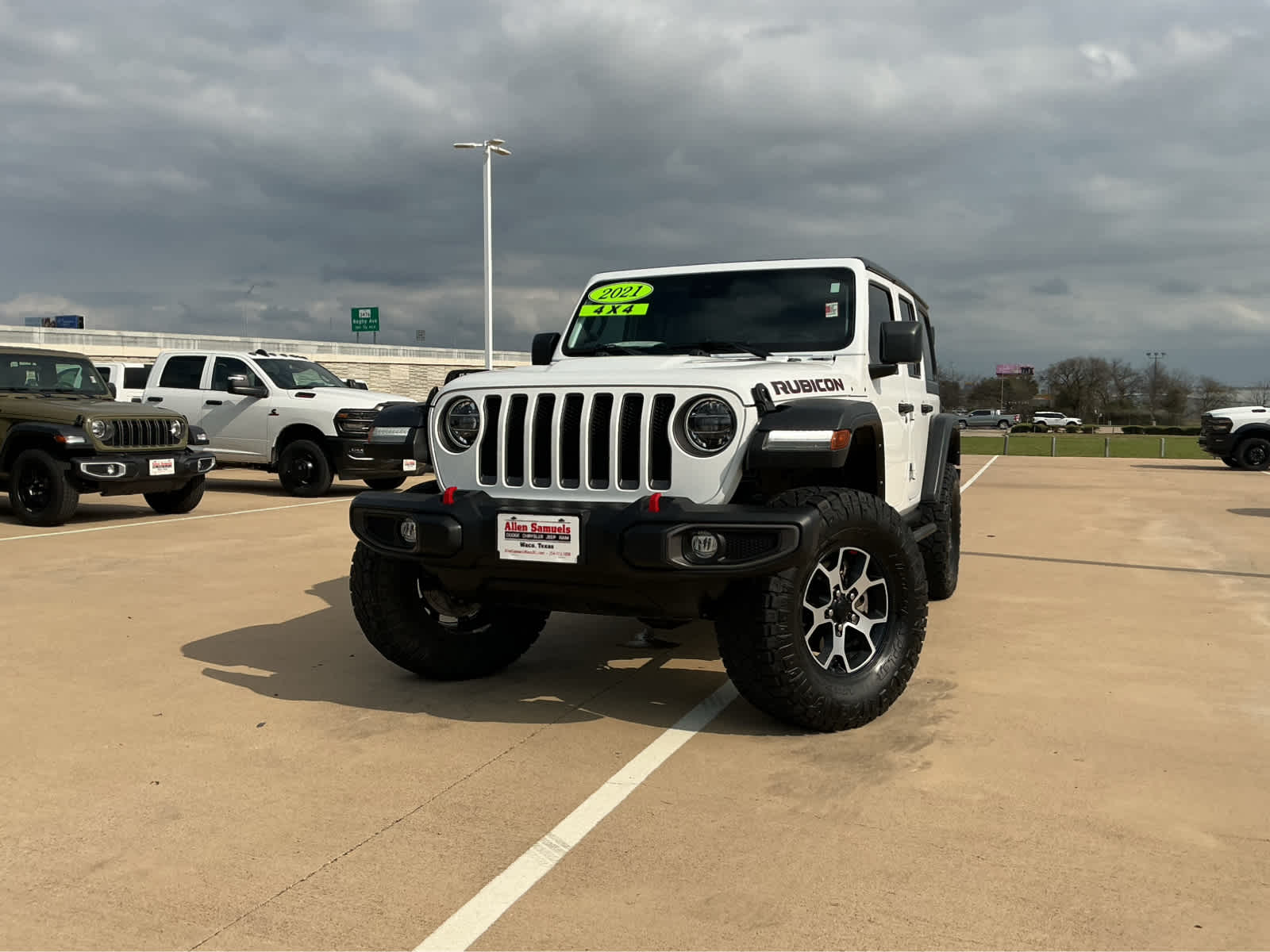 Used Car 2021 Jeep Wrangler  Unlimited Rubicon For Sale Under $40,000 In Waco, Texas