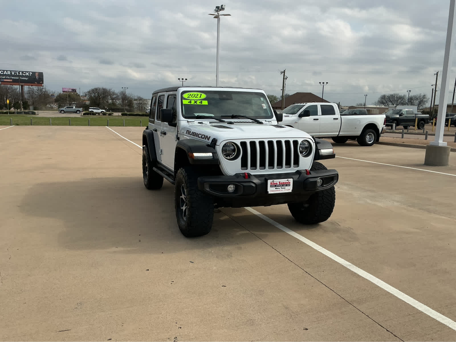Used Car 2021 Jeep Wrangler  Unlimited Rubicon For Sale Under $40,000 In Waco, Texas