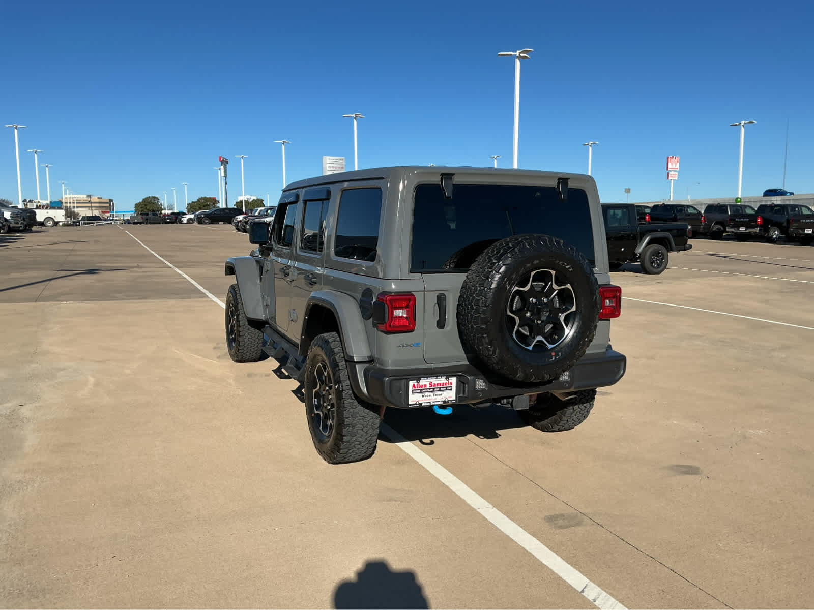 Used Car 2021 Jeep Wrangler 4xe  Unlimited Rubicon For Sale Under $40,000 In Waco, Texas