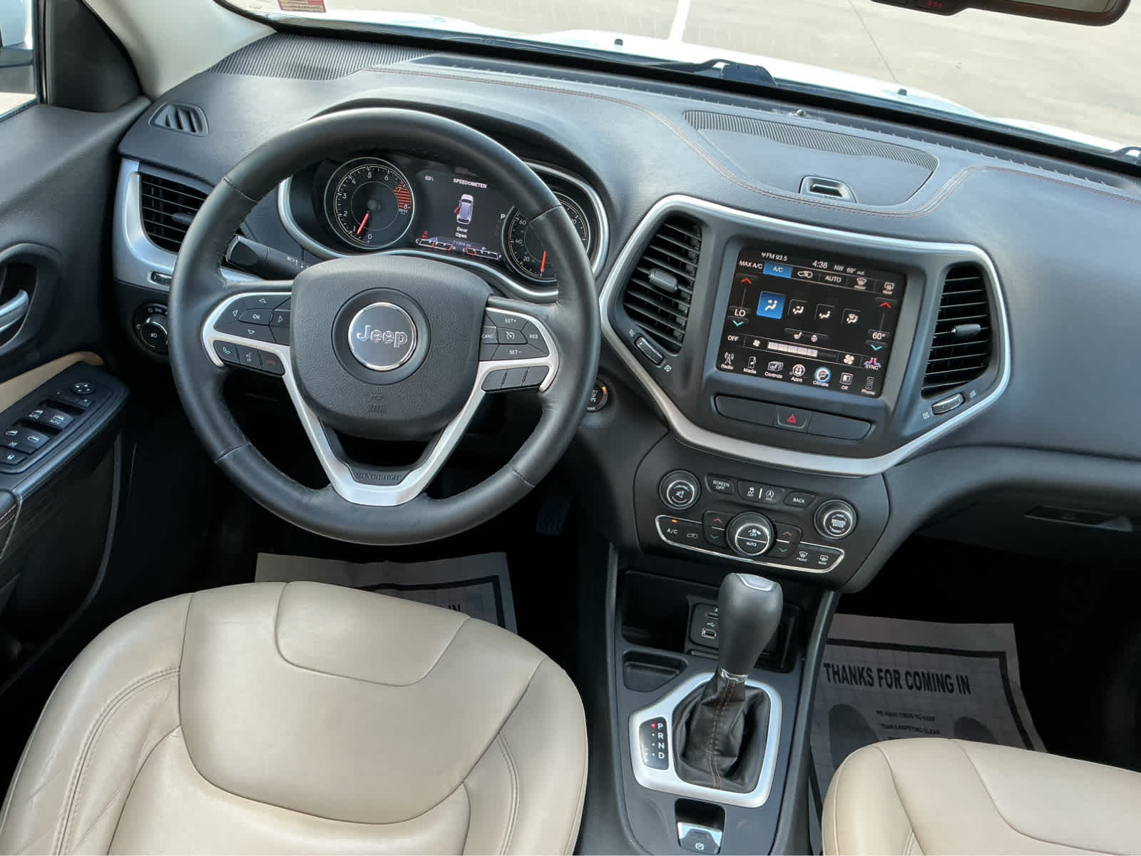 used 2016 Jeep Cherokee car, priced at $13,690