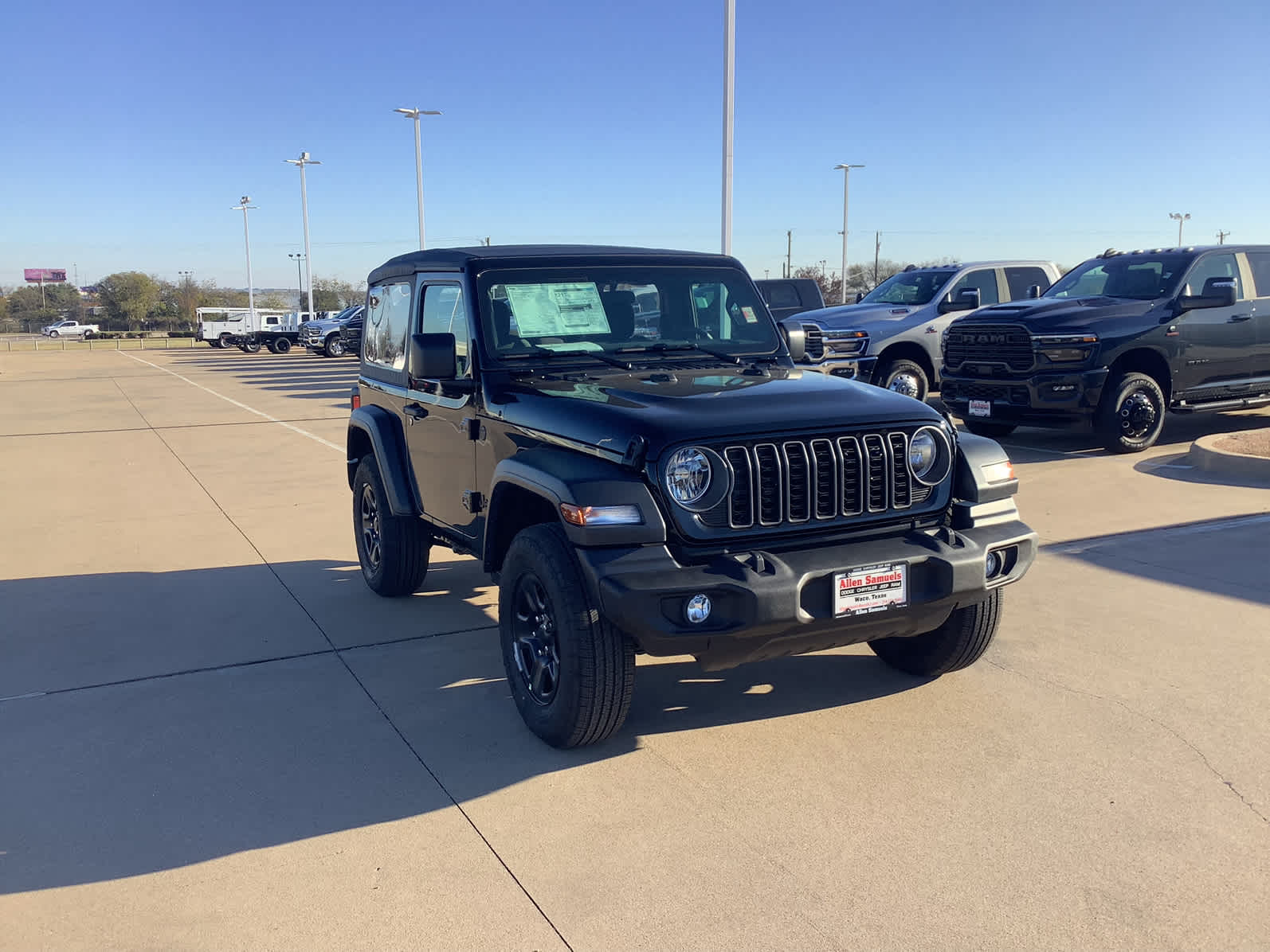 new 2026 Jeep Wrangler car, priced at $36,623