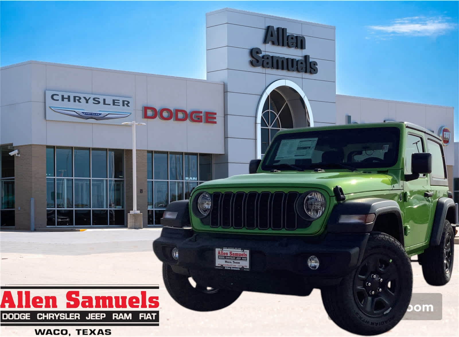 New Car 2025 Jeep Wrangler  Sport For Sale Under $40,000 In Waco, Texas