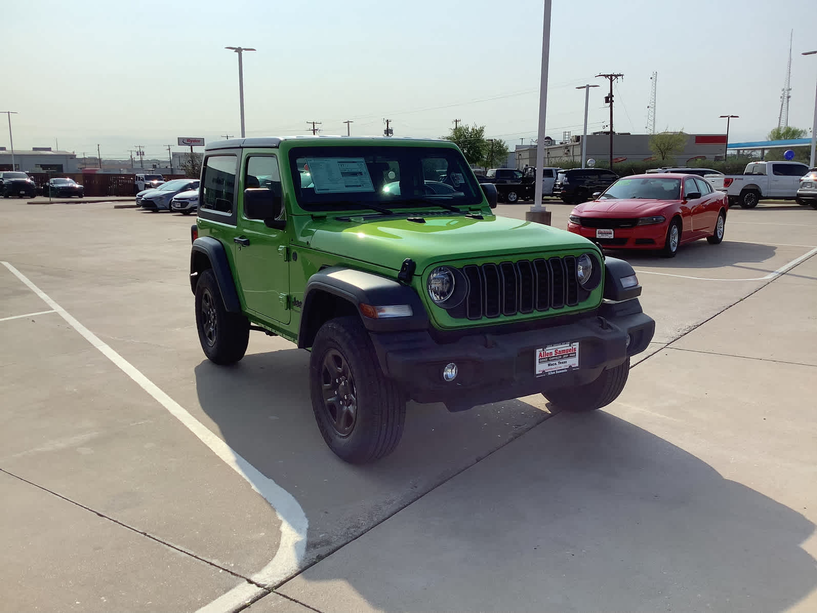New Car 2025 Jeep Wrangler  Sport For Sale Under $40,000 In Waco, Texas