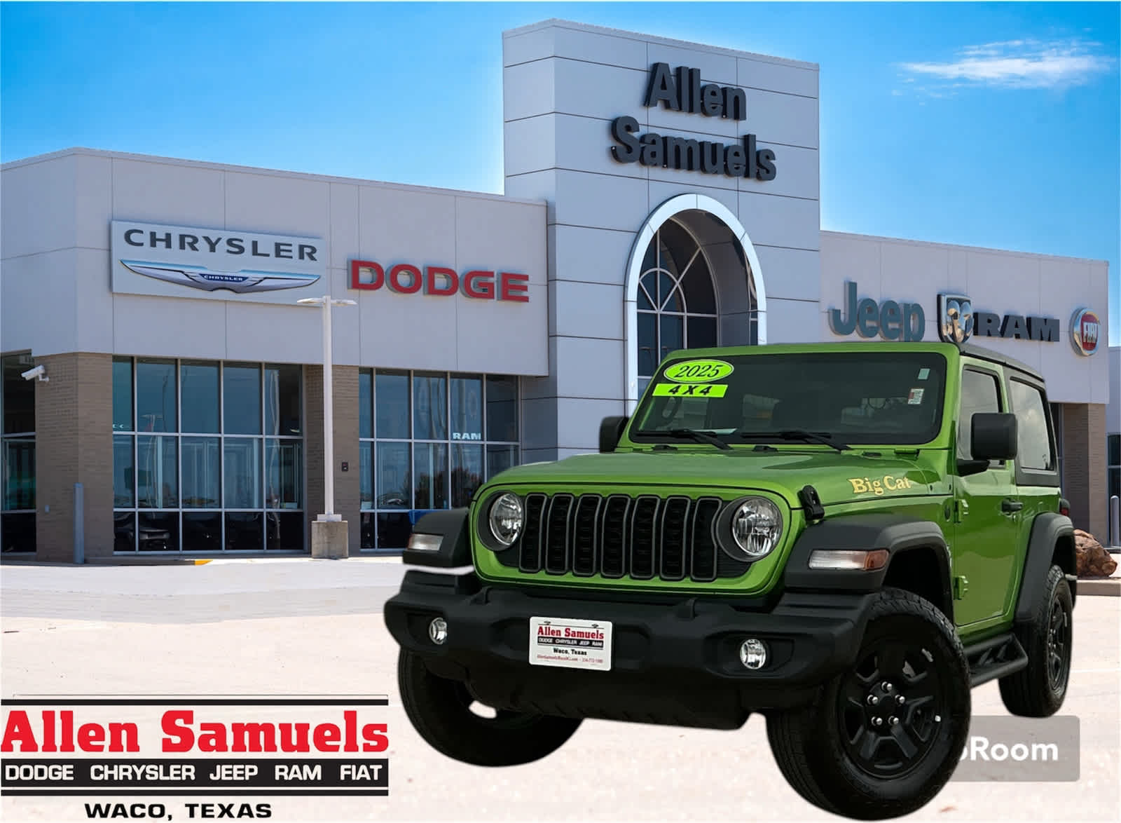 used 2025 Jeep Wrangler car, priced at $36,450