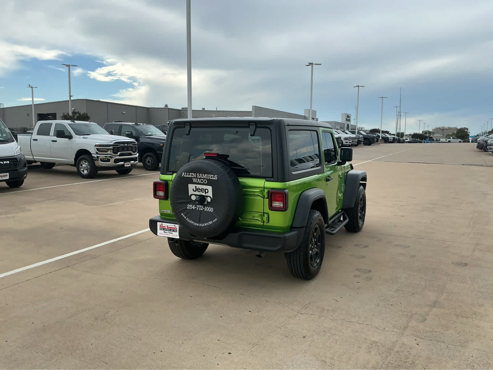 used 2025 Jeep Wrangler car, priced at $36,450