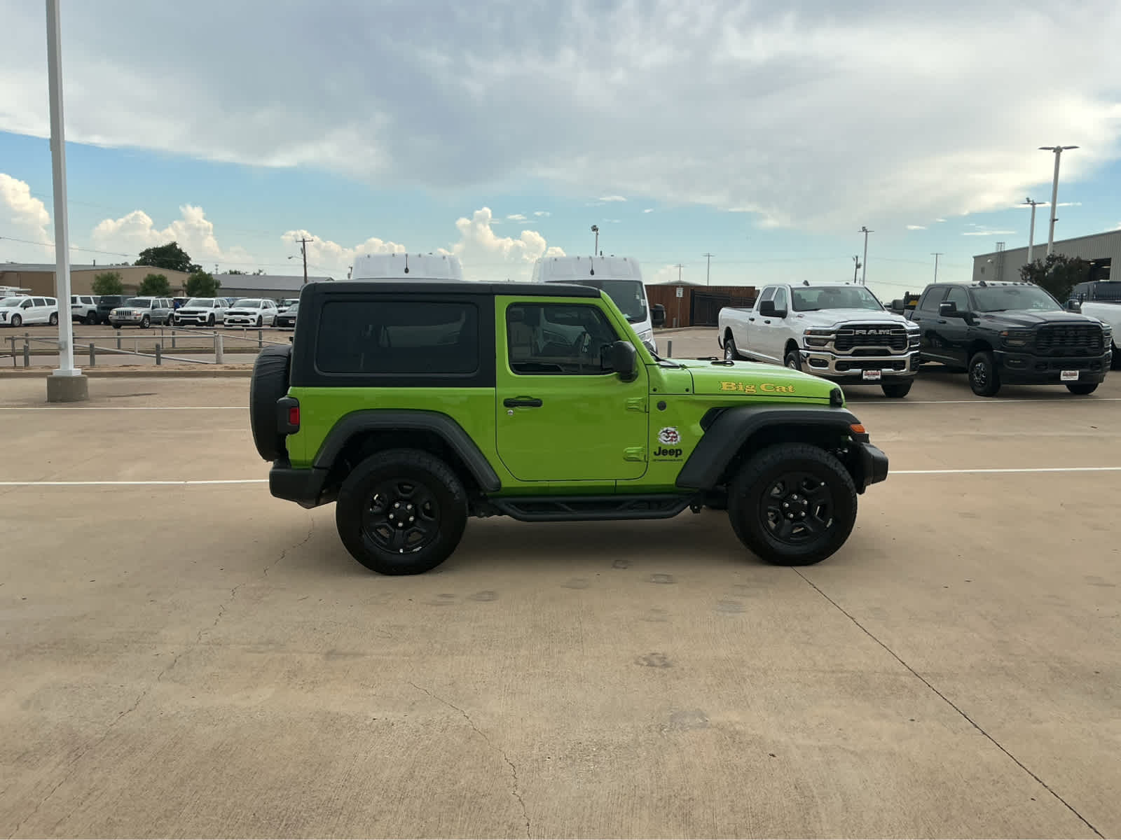 used 2025 Jeep Wrangler car, priced at $36,450