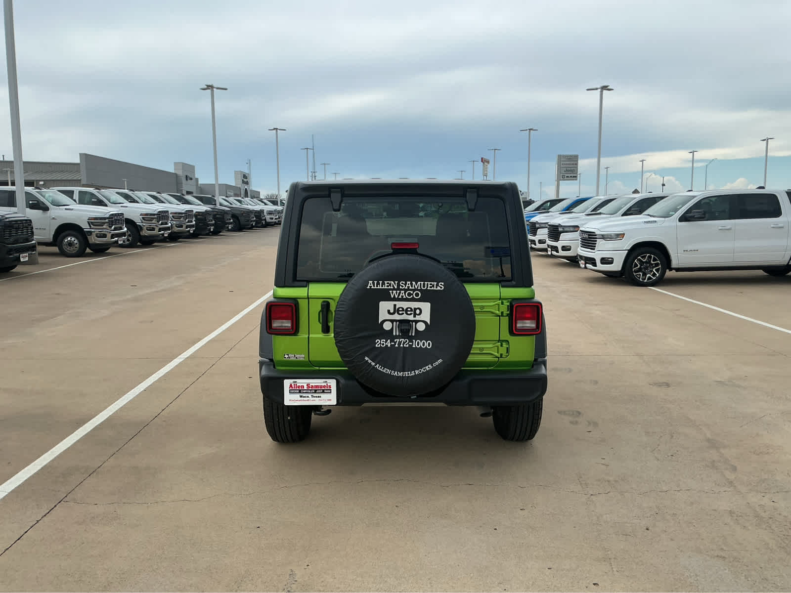 used 2025 Jeep Wrangler car, priced at $36,450