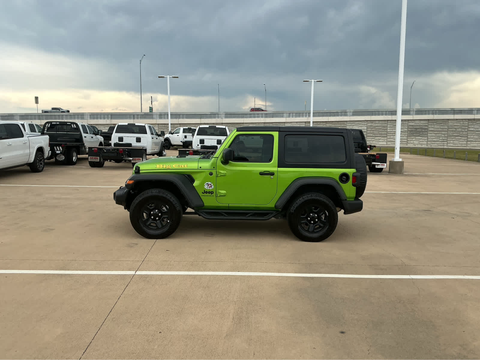 used 2025 Jeep Wrangler car, priced at $36,450
