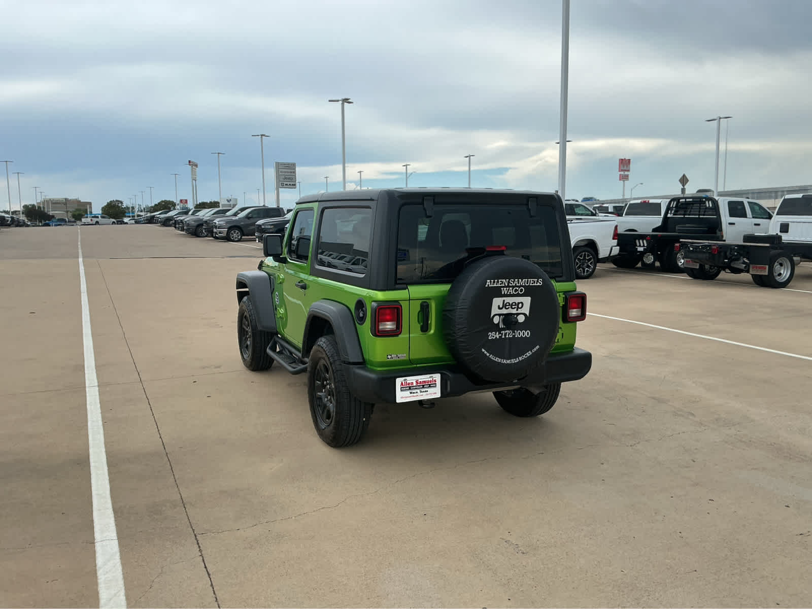 used 2025 Jeep Wrangler car, priced at $36,450