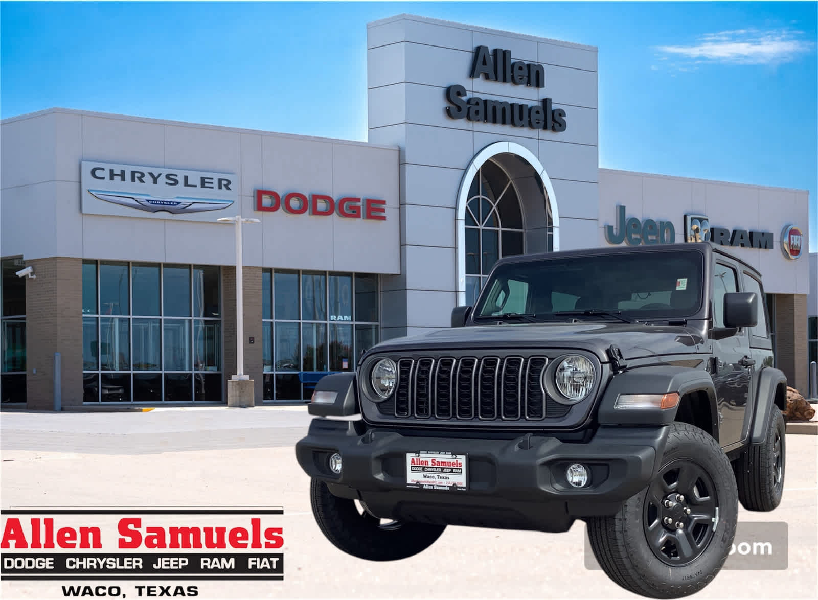 New Car 2025 Jeep Wrangler  Sport For Sale Under $40,000 In Waco, Texas