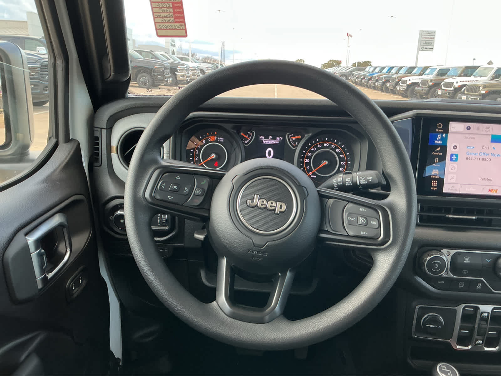 new 2026 Jeep Wrangler car, priced at $45,385