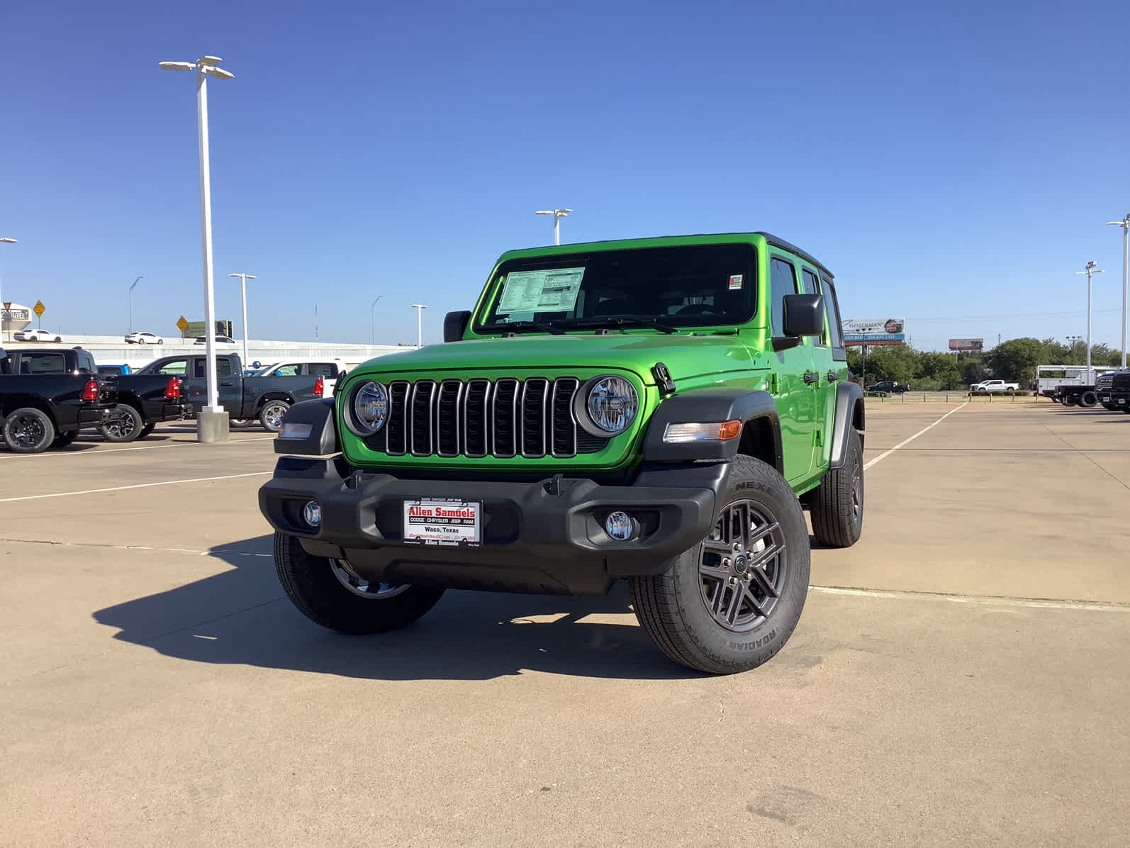 New Car 2025 Jeep Wrangler  Sport S For Sale Under $50,000 In Waco, Texas
