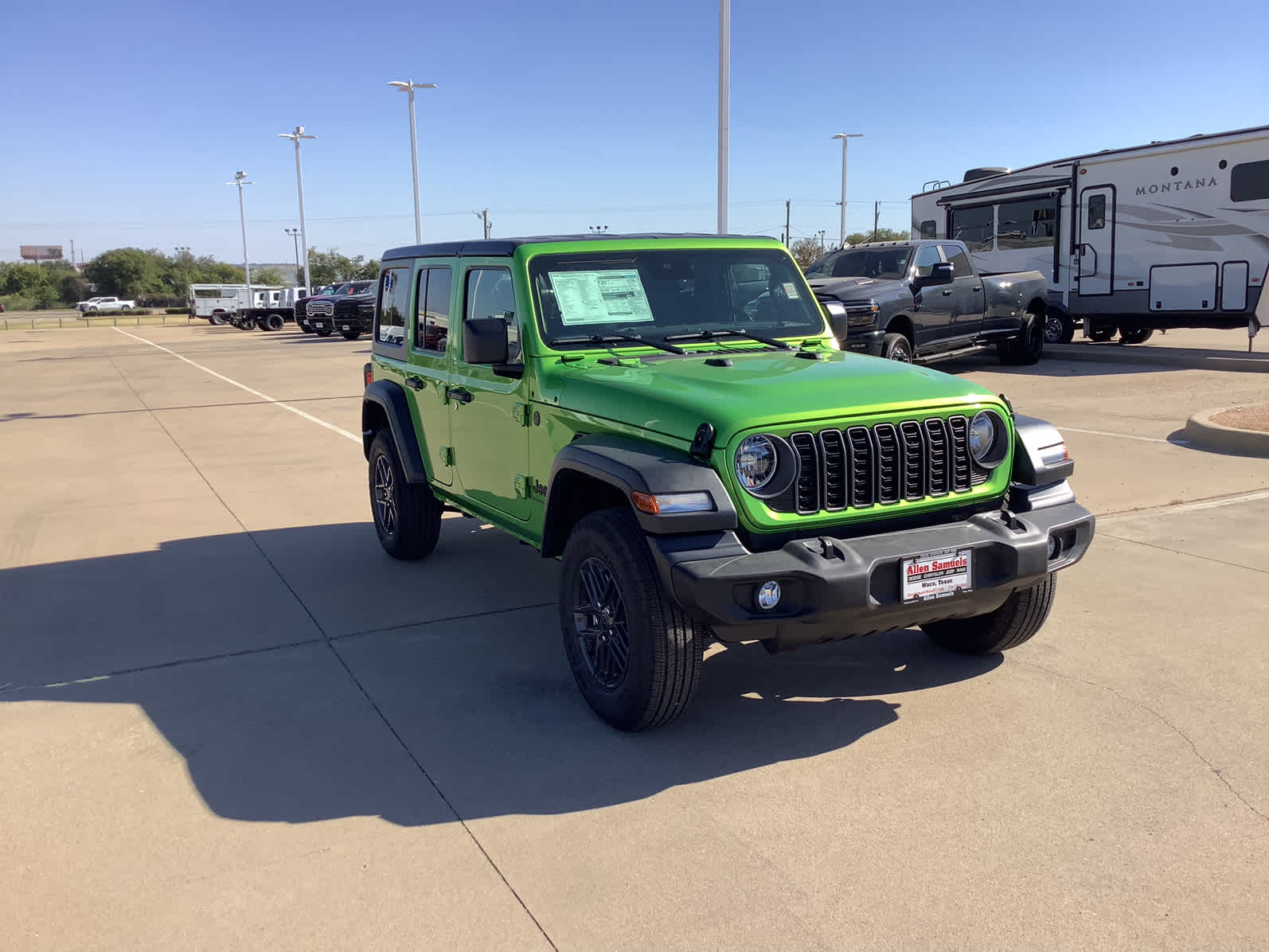 New Car 2025 Jeep Wrangler  Sport S For Sale Under $50,000 In Waco, Texas