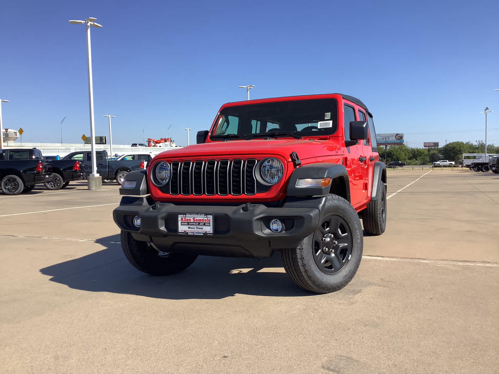 New Car 2025 Jeep Wrangler  Sport For Sale Under $40,000 In Waco, Texas