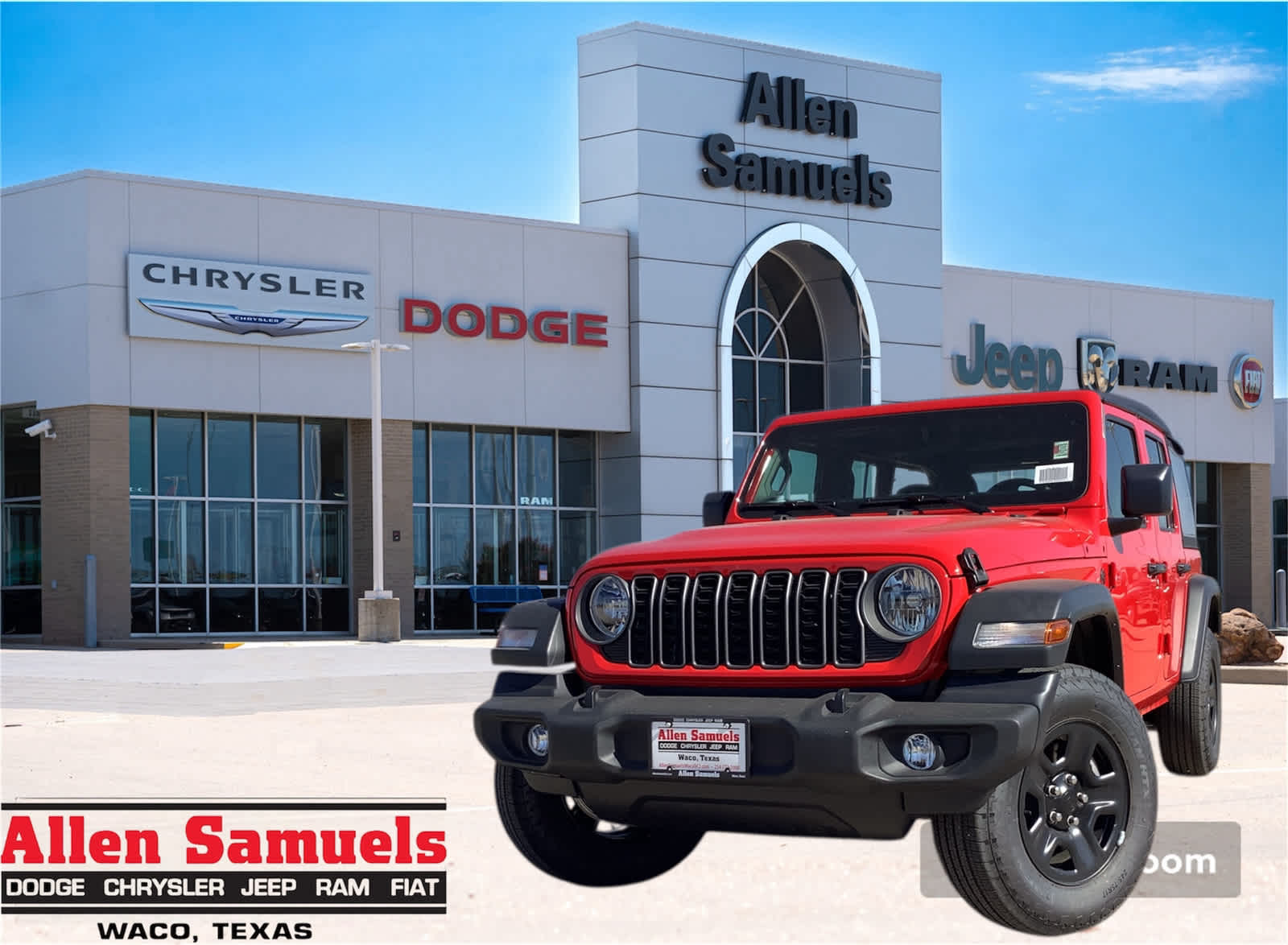 New Car 2025 Jeep Wrangler  Sport For Sale Under $40,000 In Waco, Texas