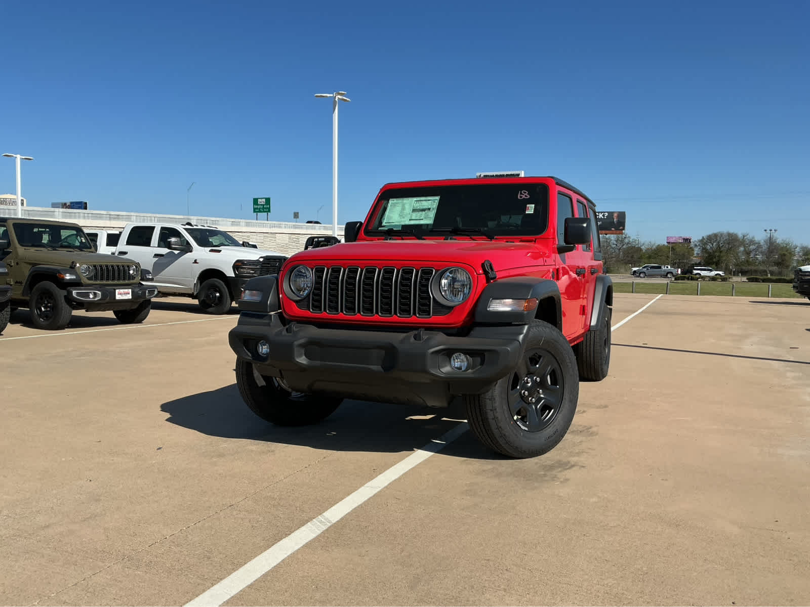 new 2026 Jeep Wrangler car, priced at $45,480