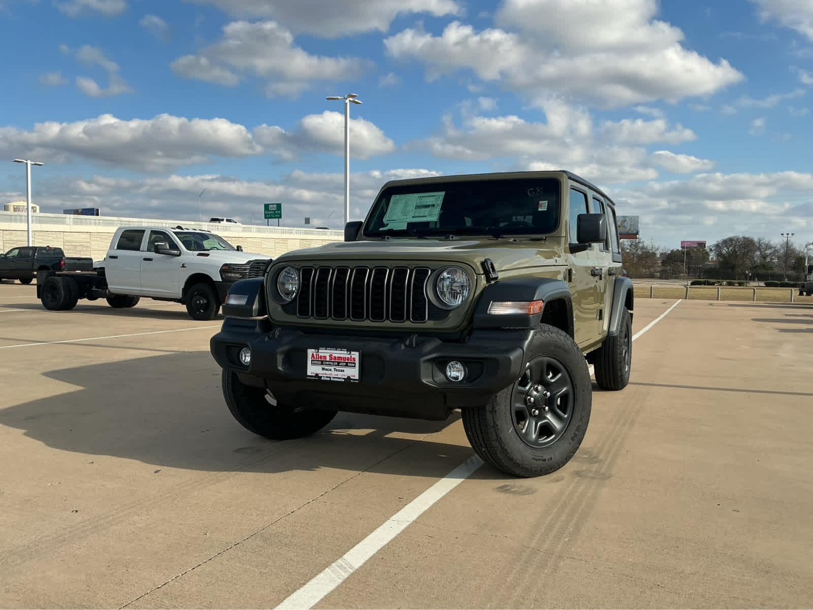 new 2026 Jeep Wrangler car, priced at $42,322