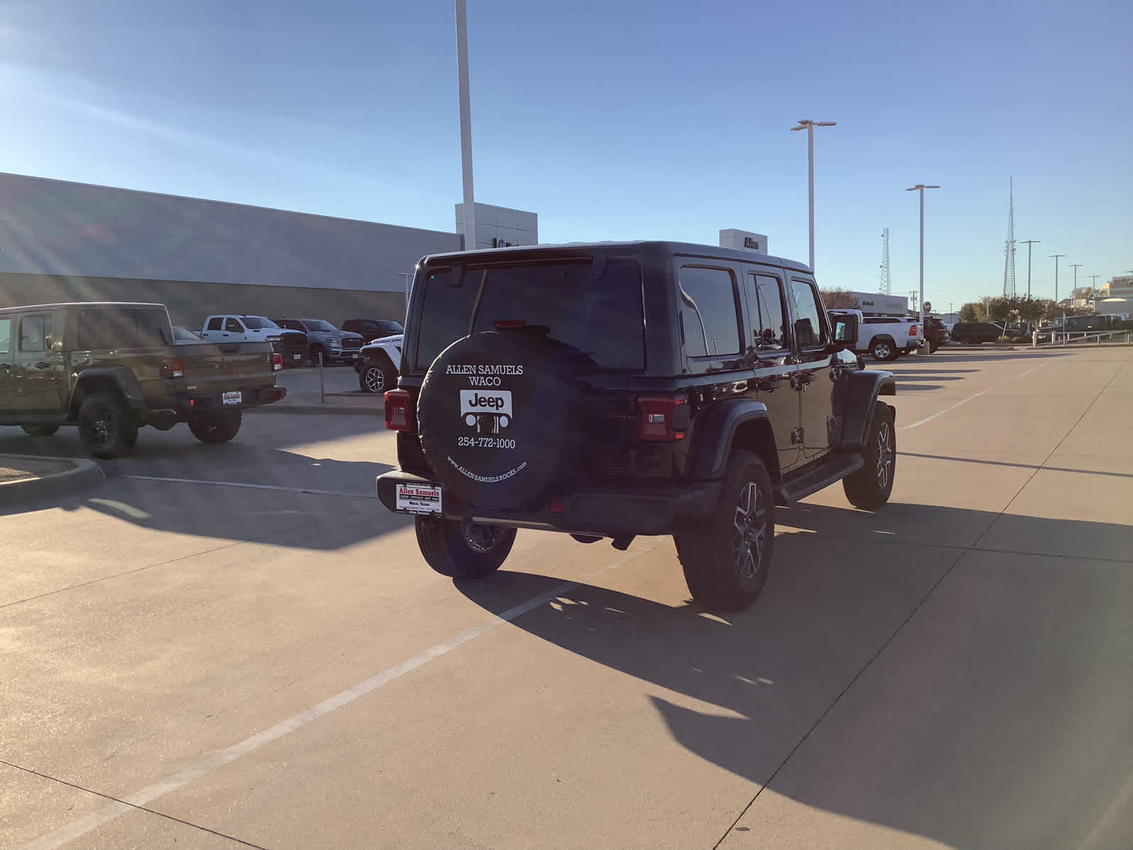 New Car 2025 Jeep Wrangler  Sahara For Sale Under $60,000 In Waco, Texas