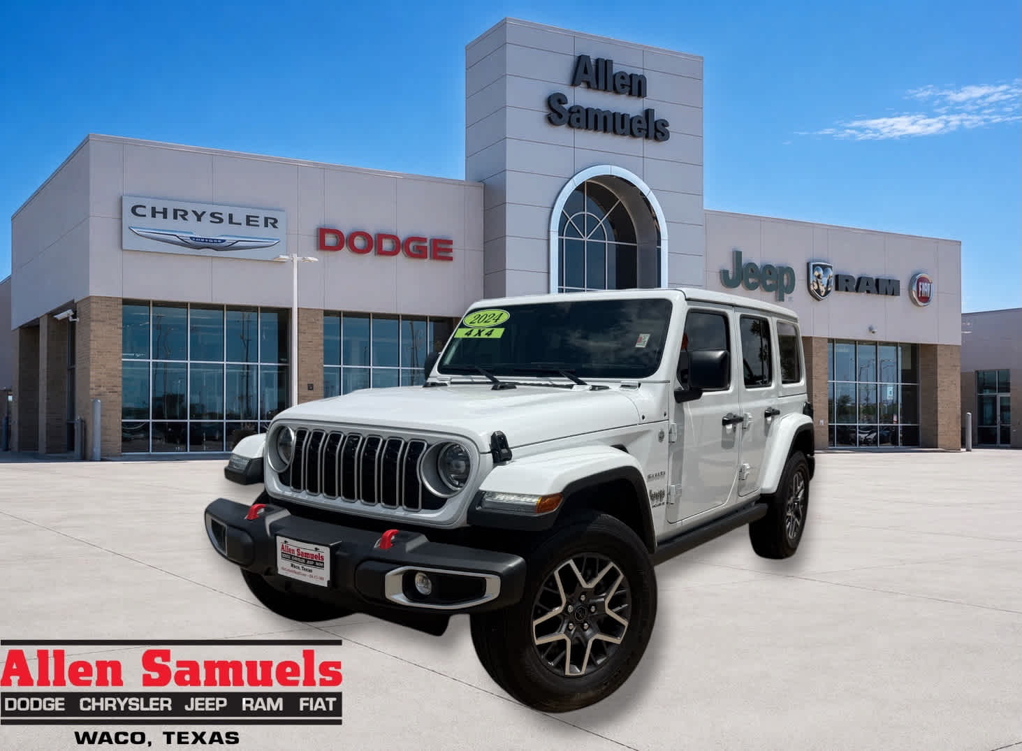Used Car 2024 Jeep Wrangler  Sahara For Sale Under $50,000 In Waco, Texas