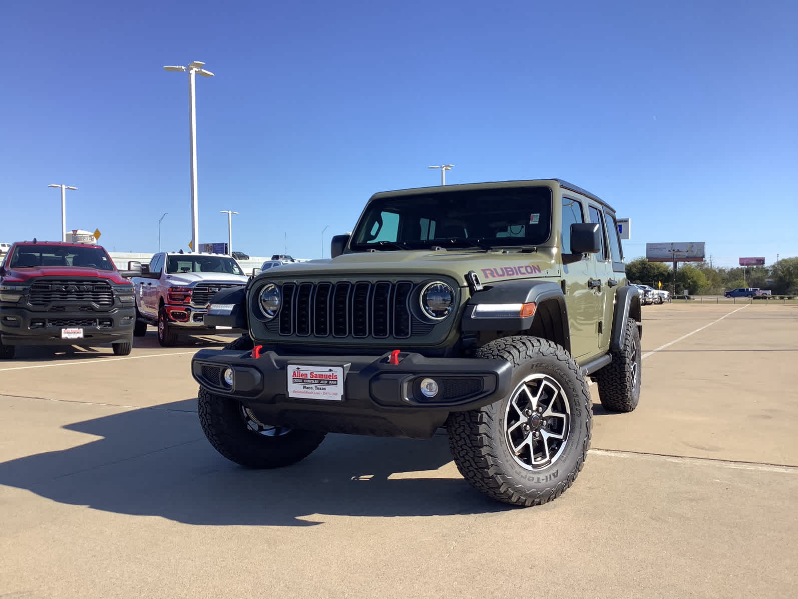 New Car 2025 Jeep Wrangler  Rubicon For Sale Under $60,000 In Waco, Texas