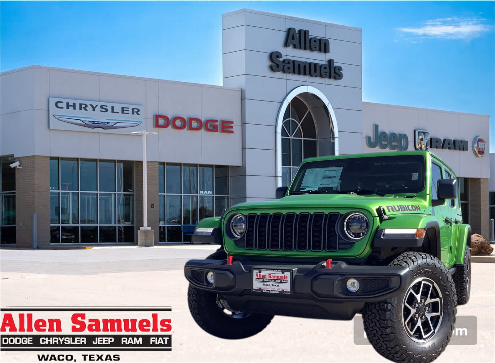 New Car 2025 Jeep Wrangler  Rubicon For Sale Under $60,000 In Waco, Texas