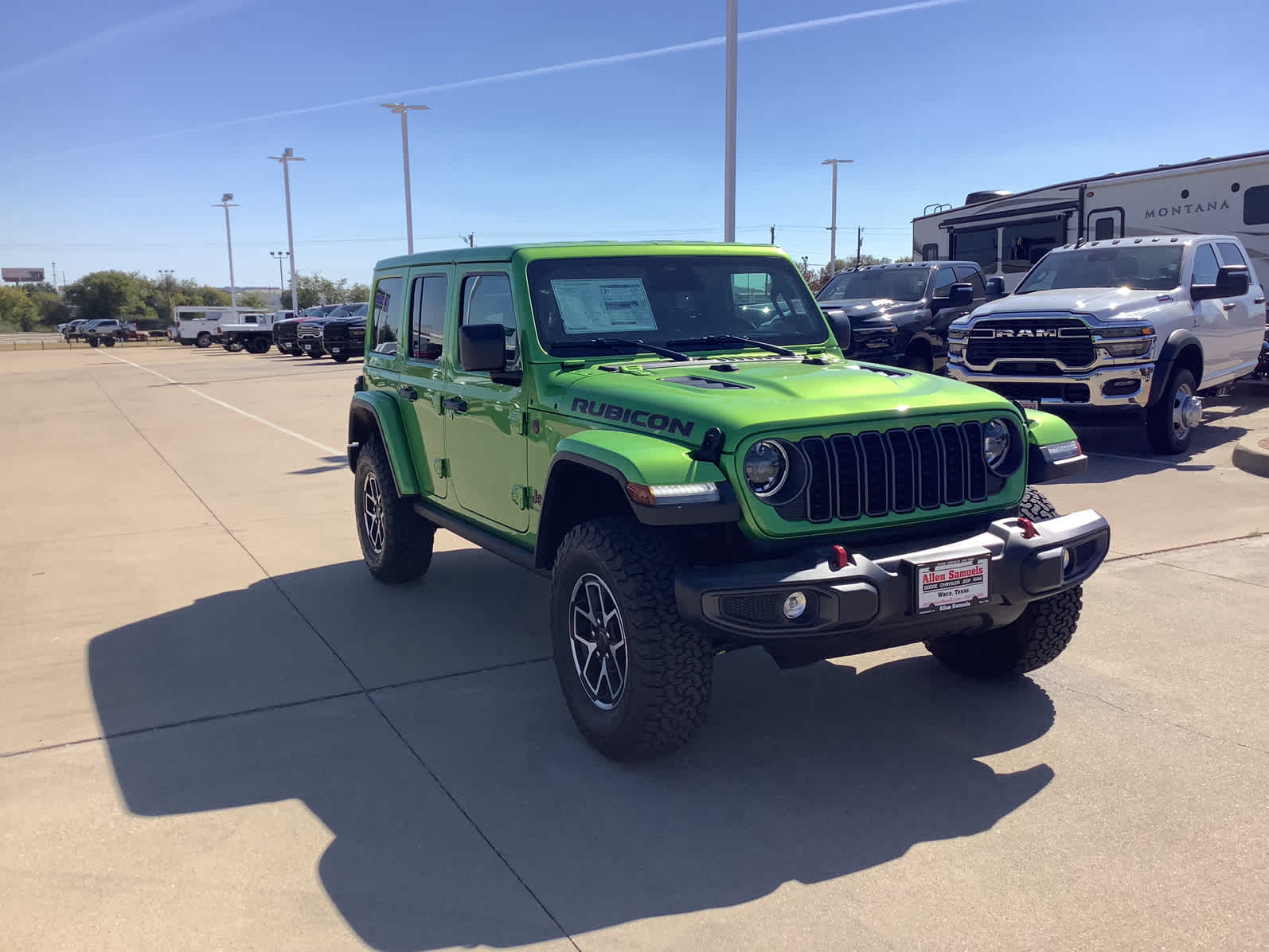 New Car 2025 Jeep Wrangler  Rubicon For Sale Under $60,000 In Waco, Texas