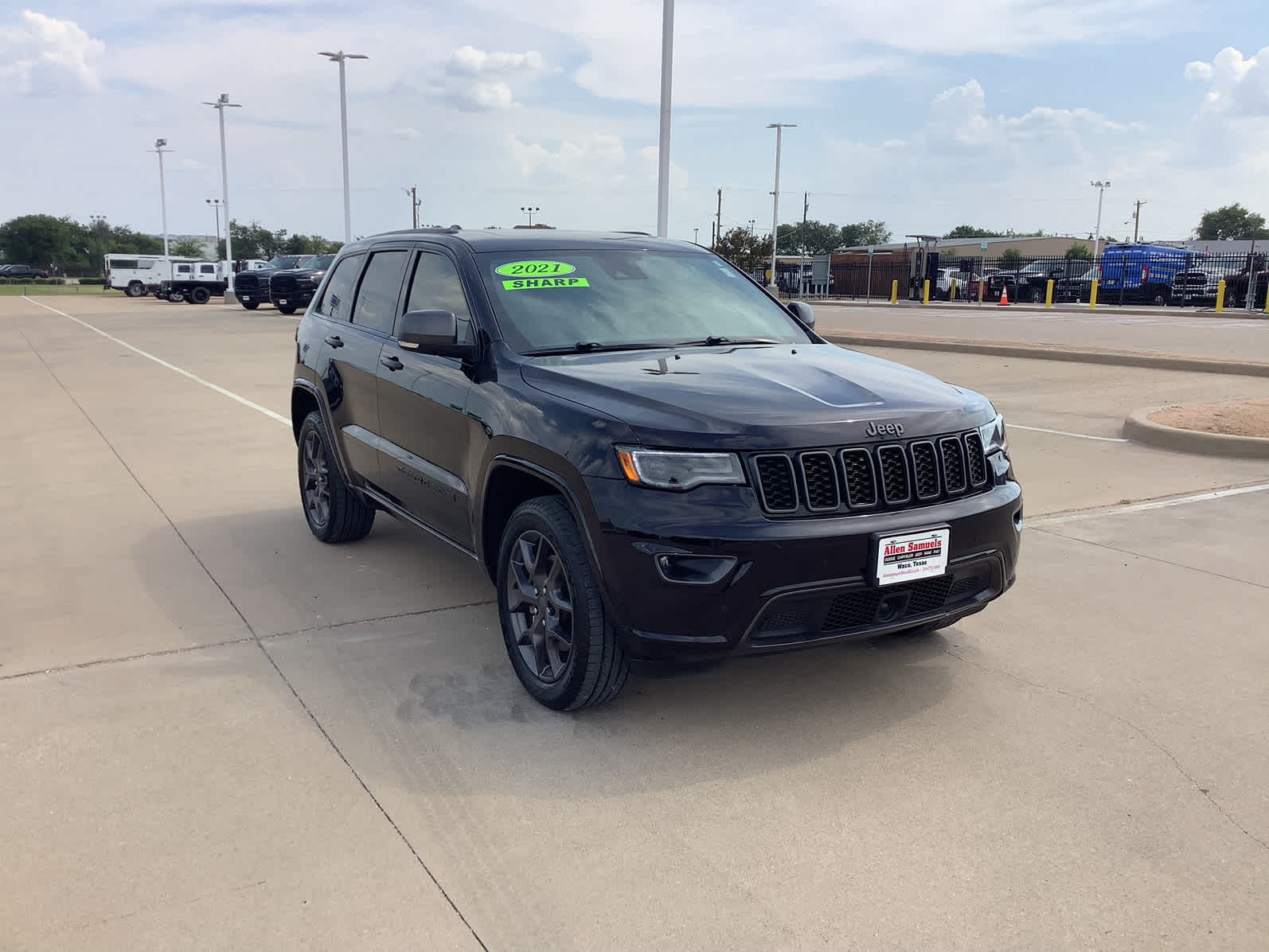 Used Car 2021 Jeep Grand Cherokee  80th Anniversary For Sale Under $35,000 In Waco, Texas