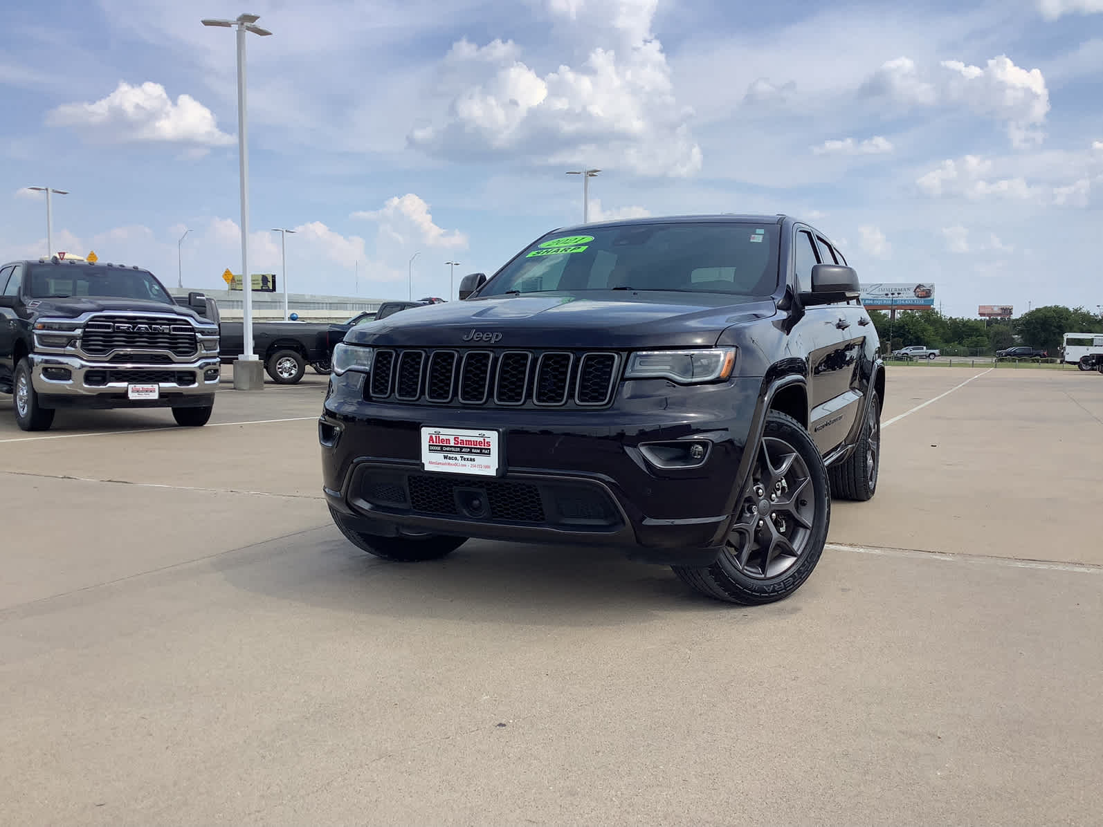 Used Car 2021 Jeep Grand Cherokee  80th Anniversary For Sale Under $35,000 In Waco, Texas