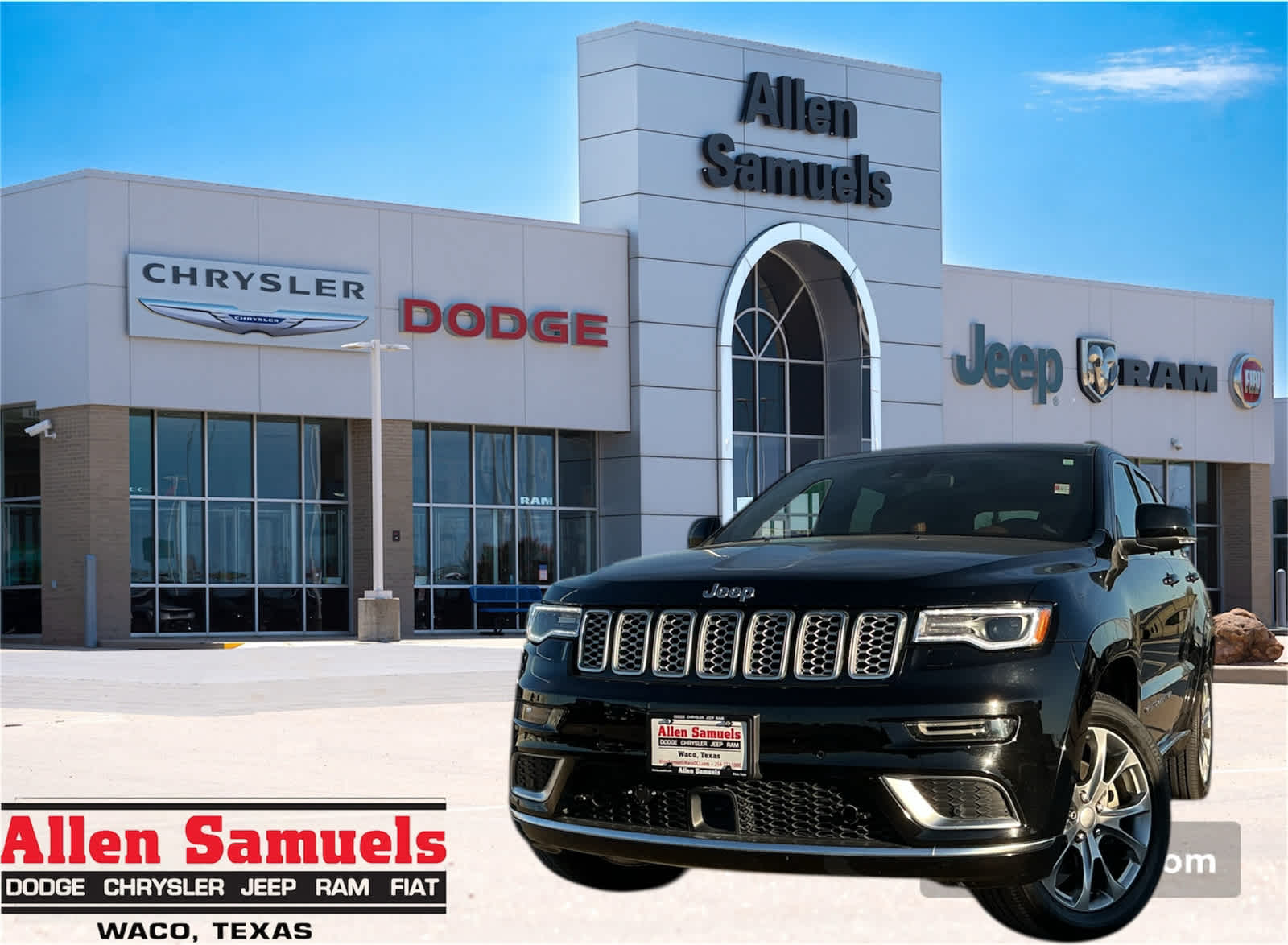 Used Car 2020 Jeep Grand Cherokee  Summit For Sale Under $40,000 In Waco, Texas