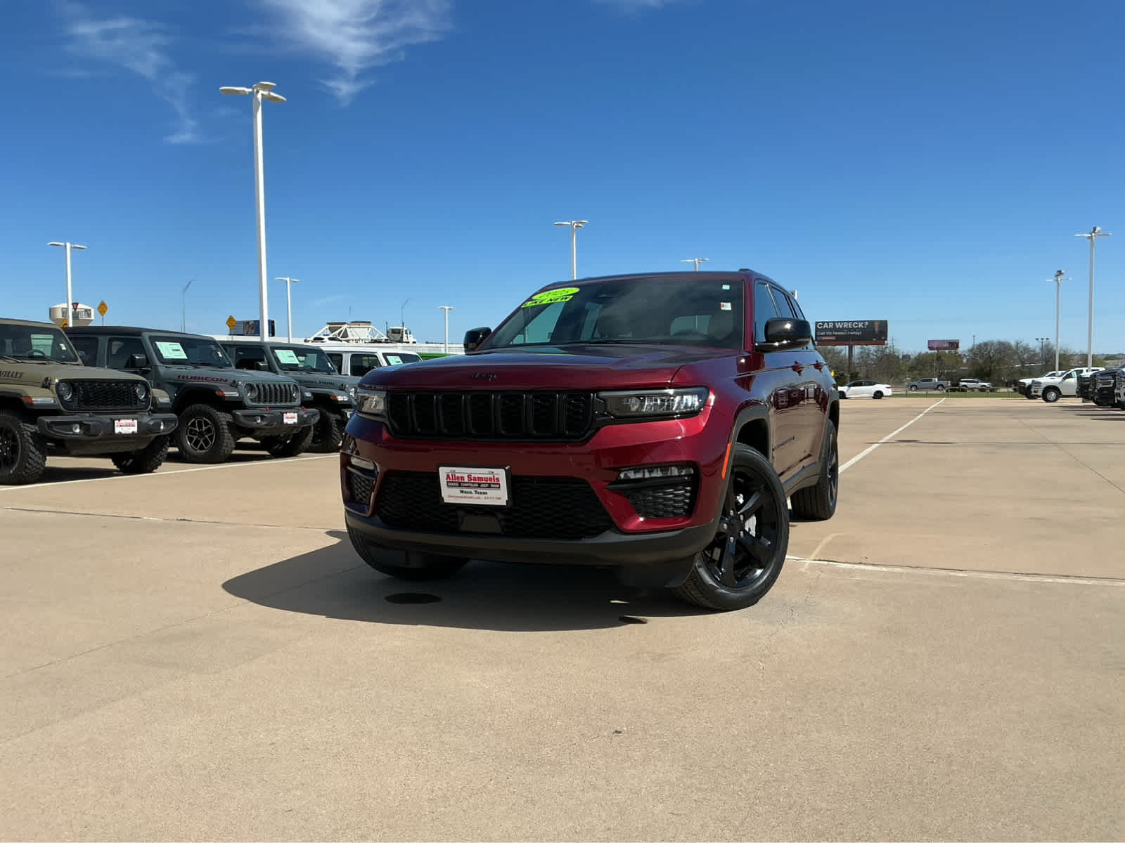Used Car 2025 Jeep Grand Cherokee  Limited For Sale Under $40,000 In Waco, Texas