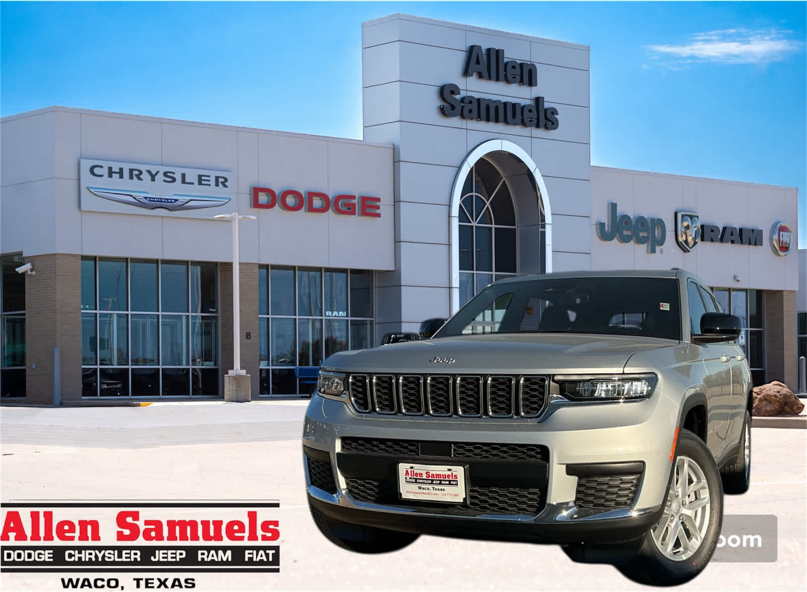 New Car 2025 Jeep Grand Cherokee L  Laredo X For Sale Under $50,000 In Waco, Texas