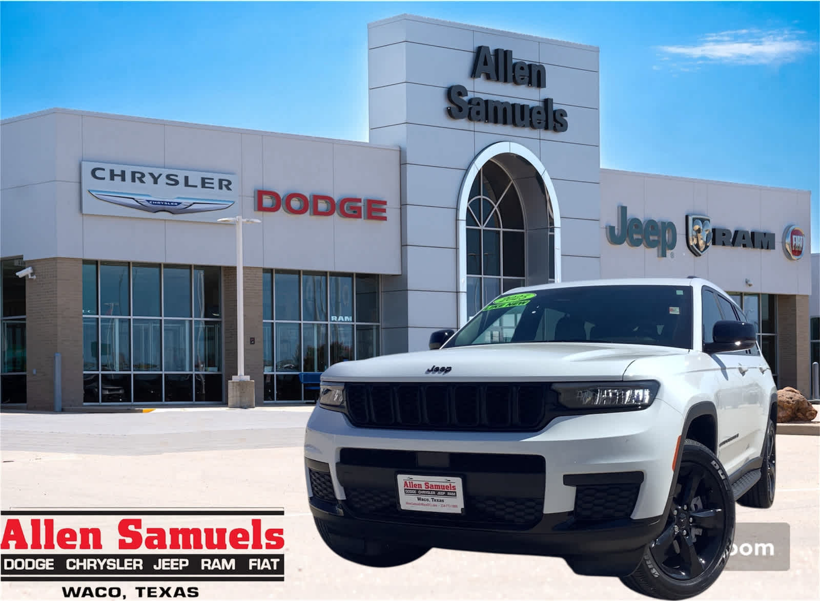 Used Car 2025 Jeep Grand Cherokee L  Altitude X For Sale Under $60,000 In Waco, Texas