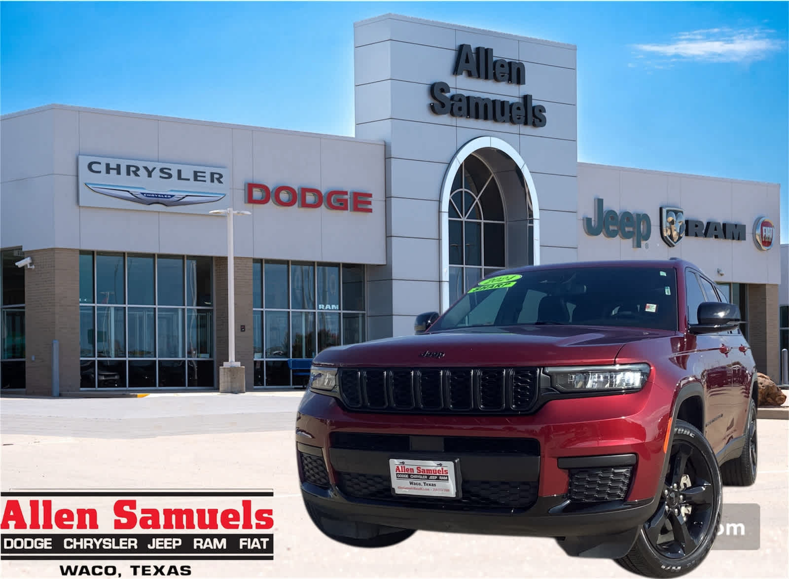 Used Car 2024 Jeep Grand Cherokee L  Altitude X For Sale Under $40,000 In Waco, Texas